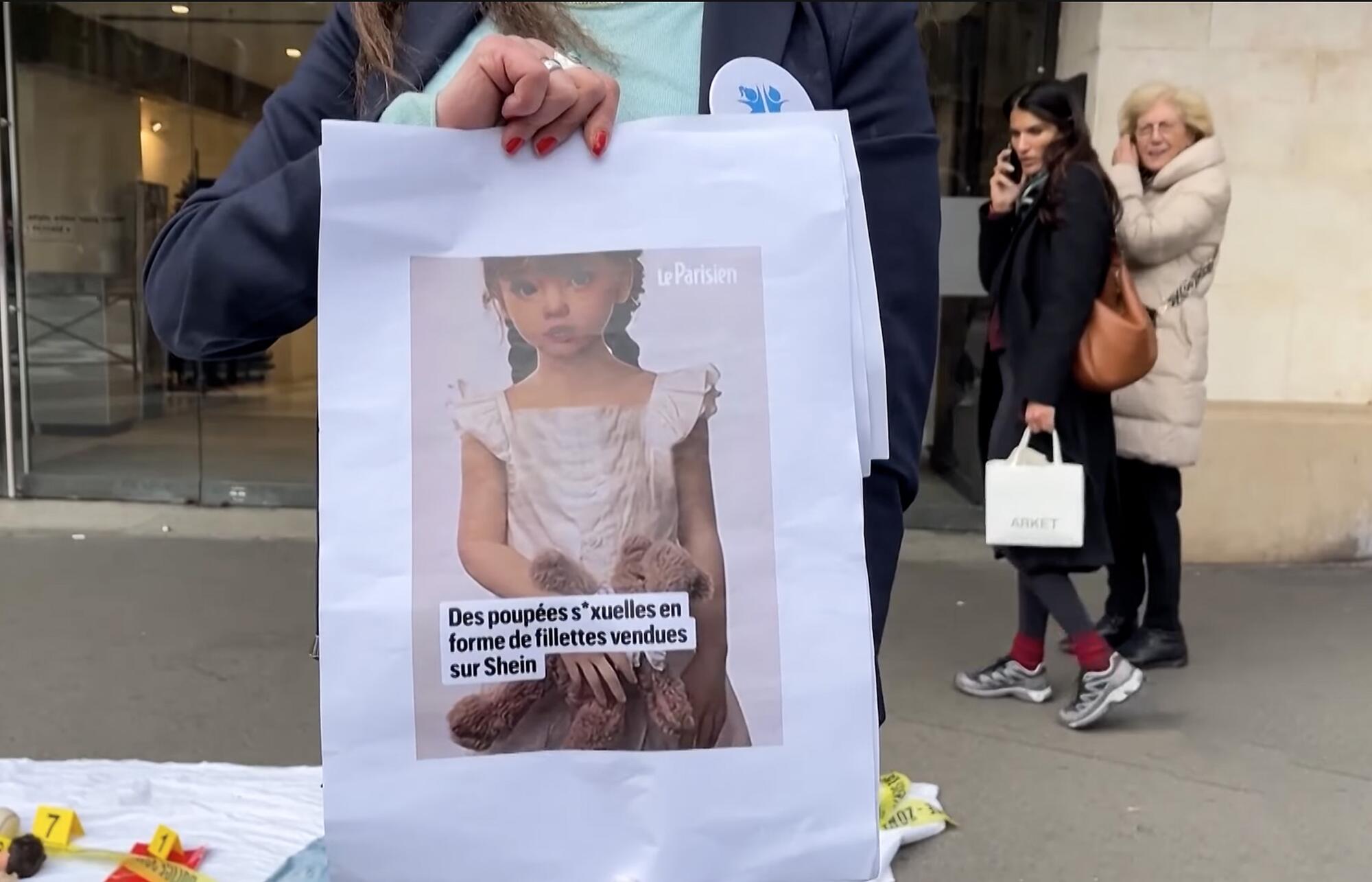 Shein Protestas Paris