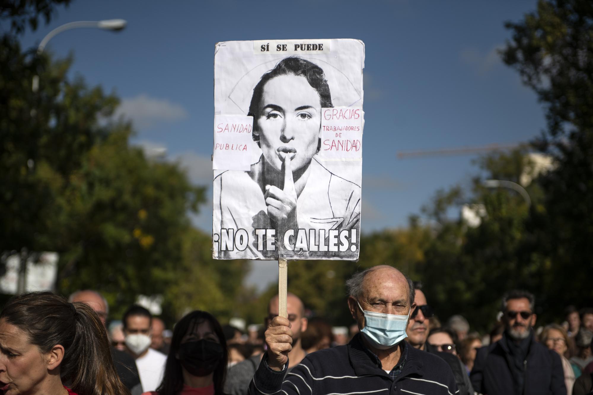 Manifestación por la Sanidad Pública en Madrid - 7