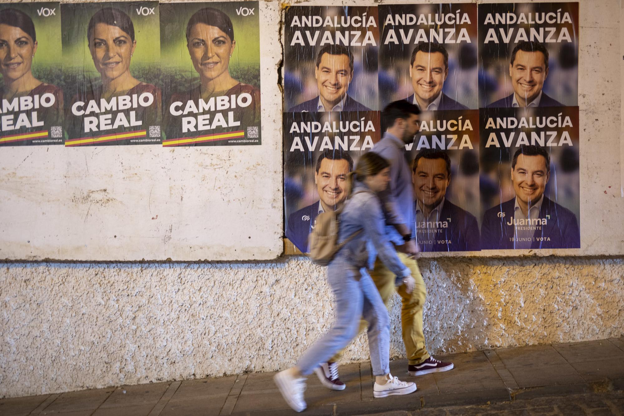 Andalucia carteles electorales 2