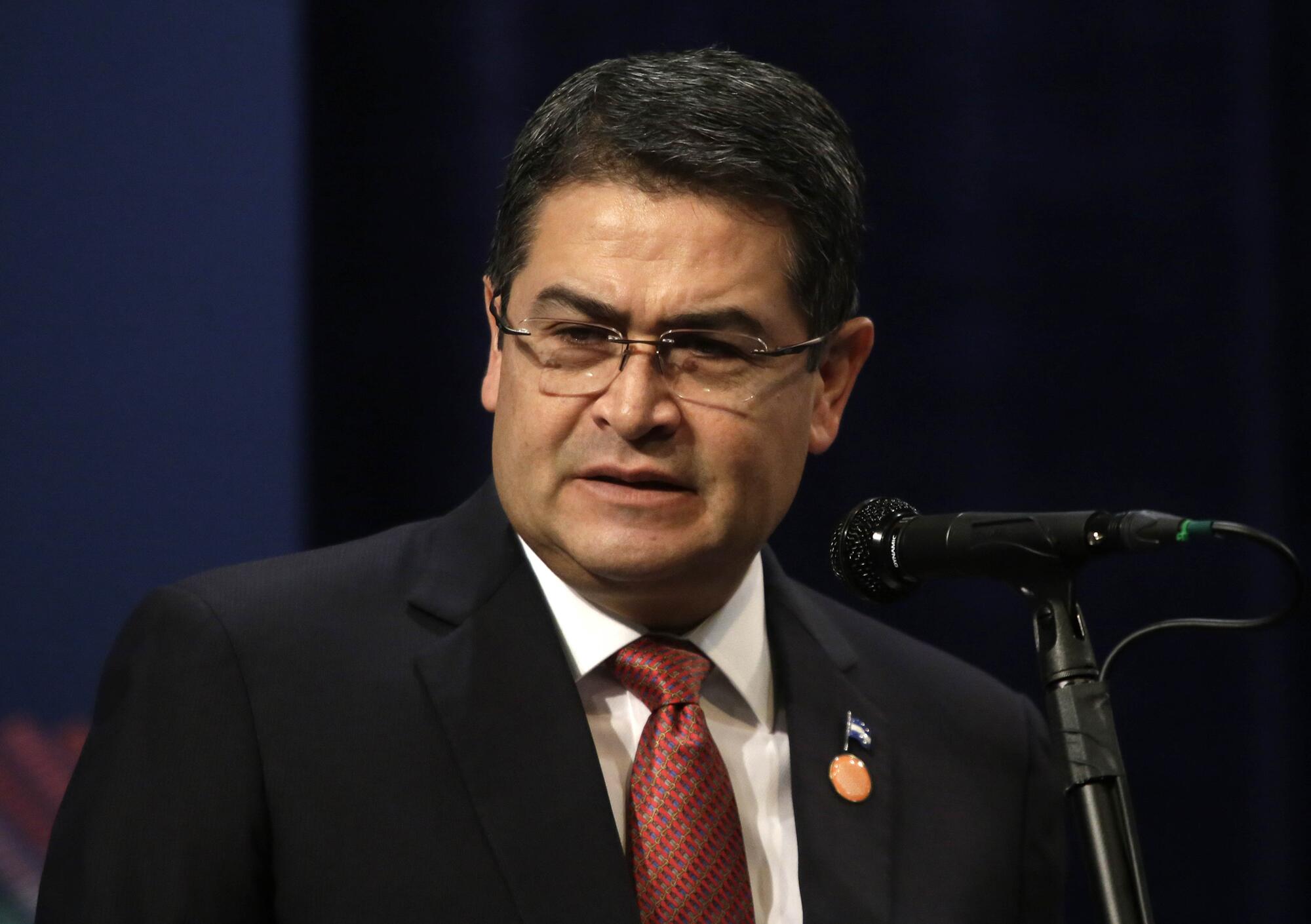 Presidente Honduras Juan Orlando Hernández