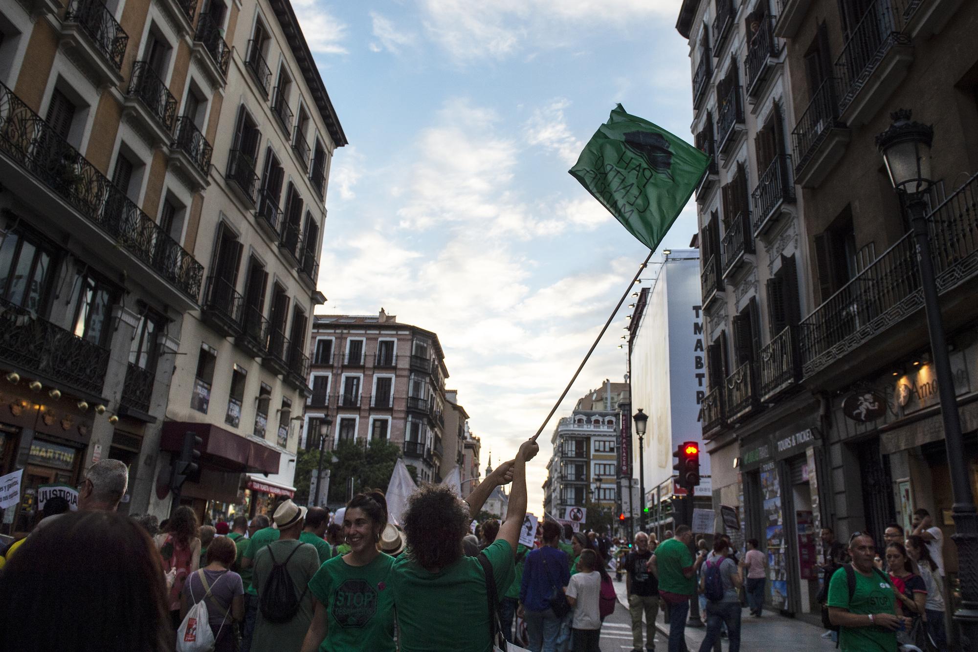 Manifestación de la PAH en Madrid X