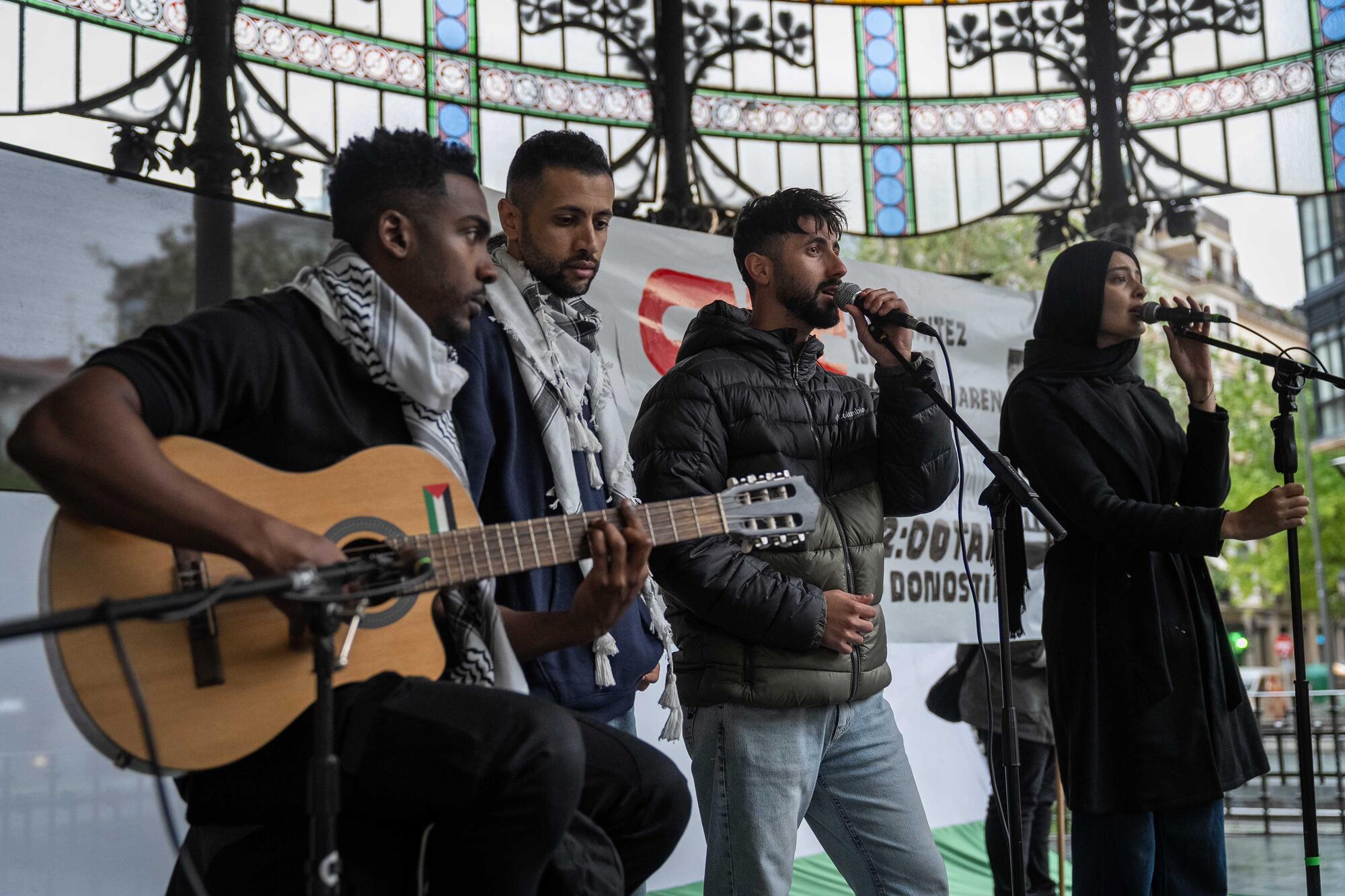 Fotos Palestina manifestación Nakba Donostia - 1