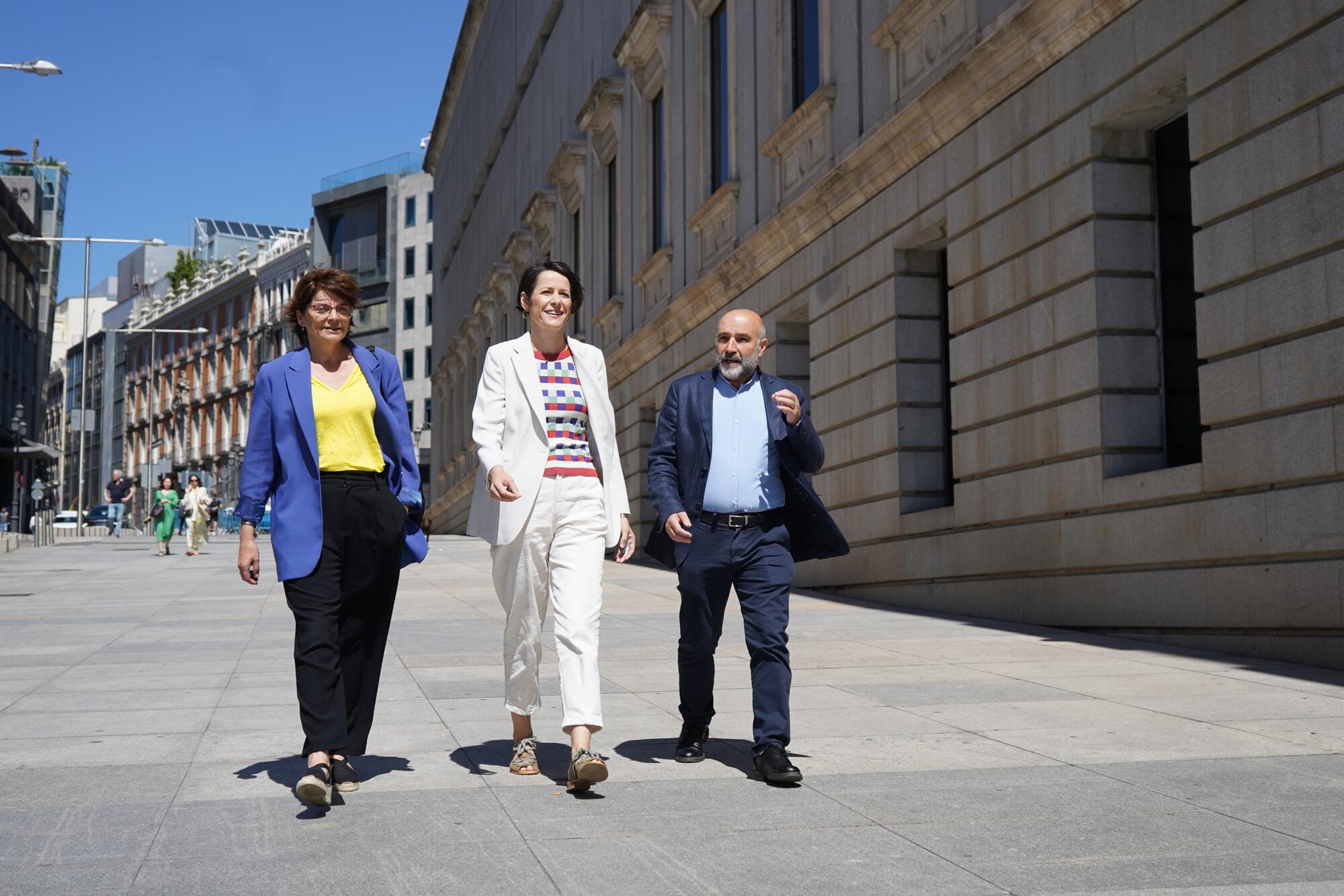 Carme da Silva, Ana Pontón e Néstor Rego