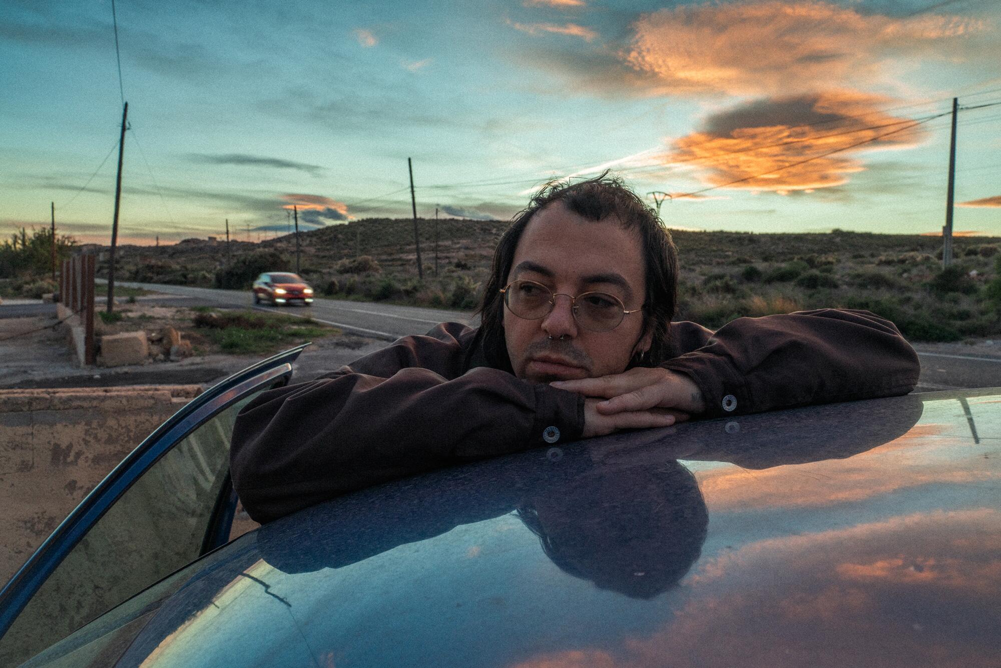 El escritor Borja Navarro, autor de ‘Perros de caza’