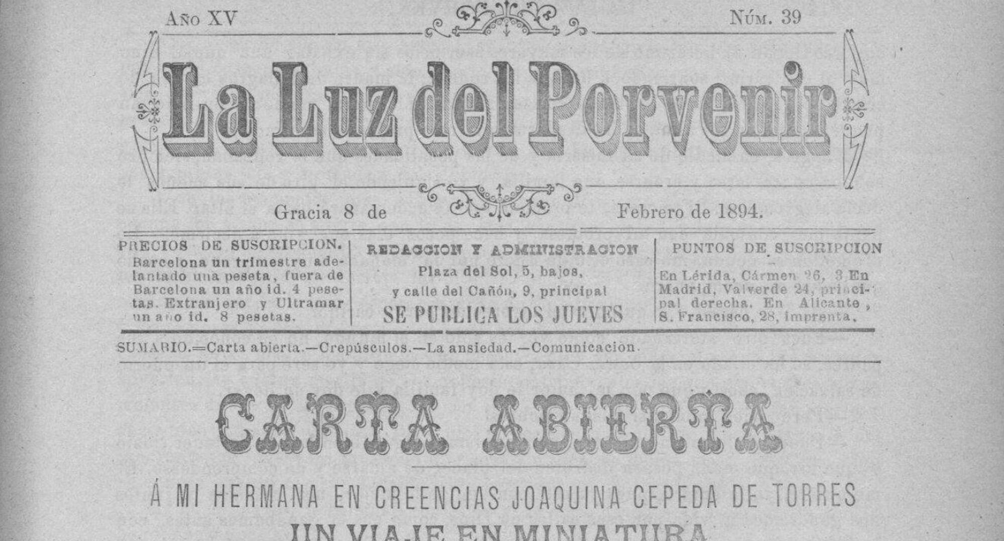 La Luz del Porvenir