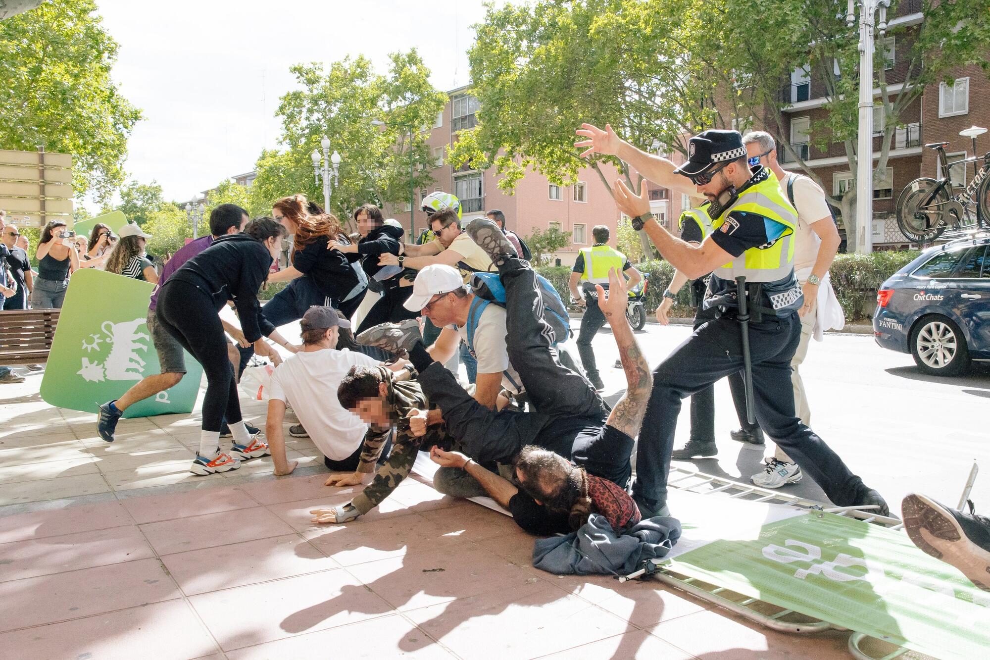 Vuelta Valladolid Protestas 2