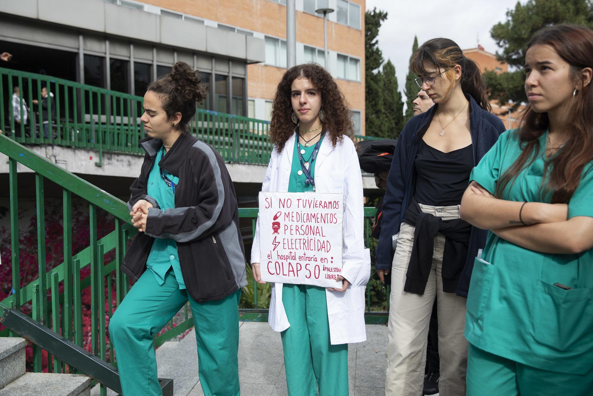 Concentración Palestina Hospital 12 Octubre - 6