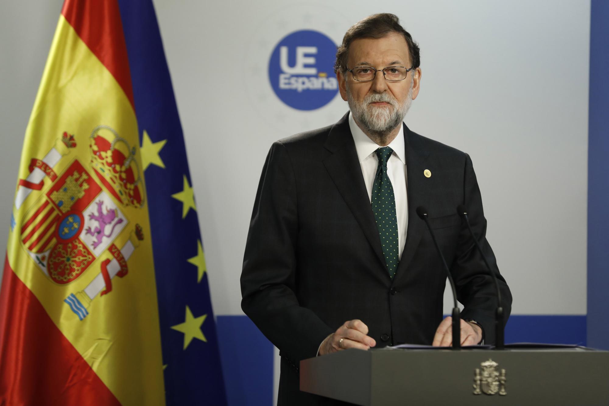 Mariano Rajoy Consejo Europeo Rueda Prensa