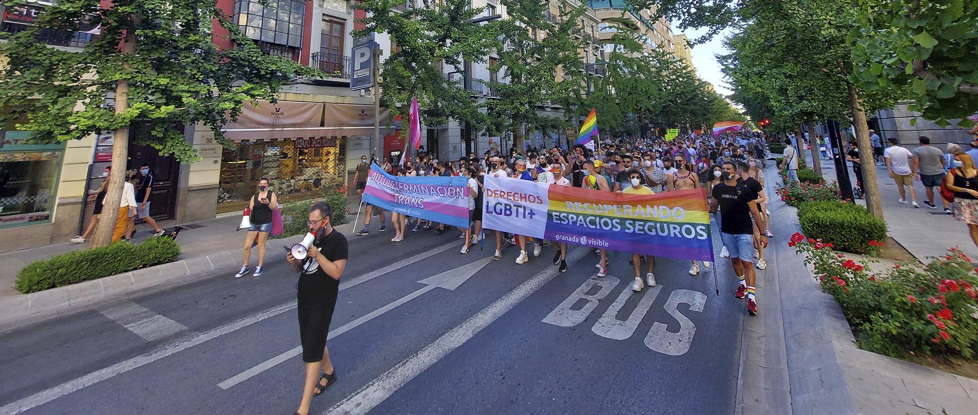 Manifestación Orgullo Granada 2021