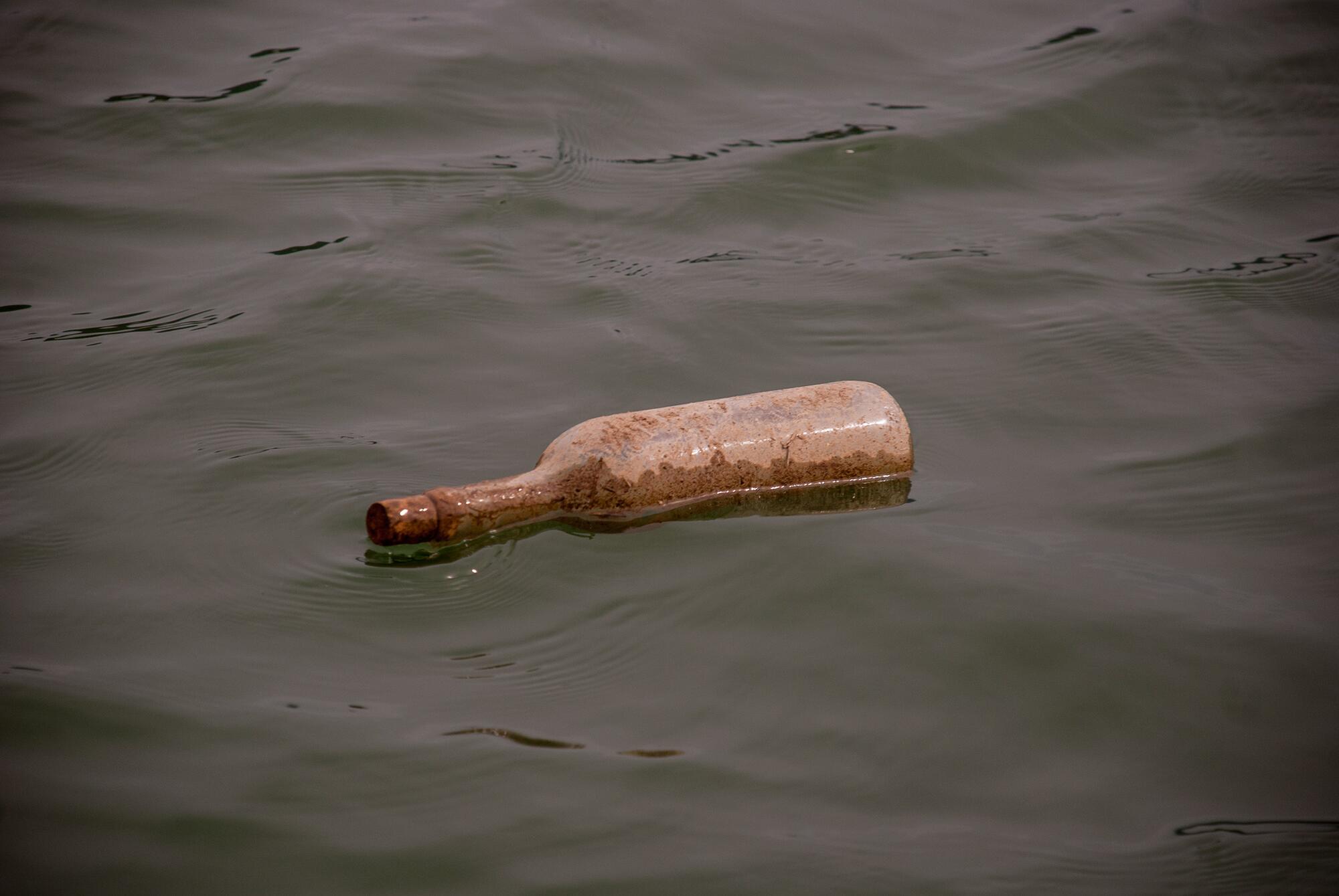 Mensaje en una botella. 