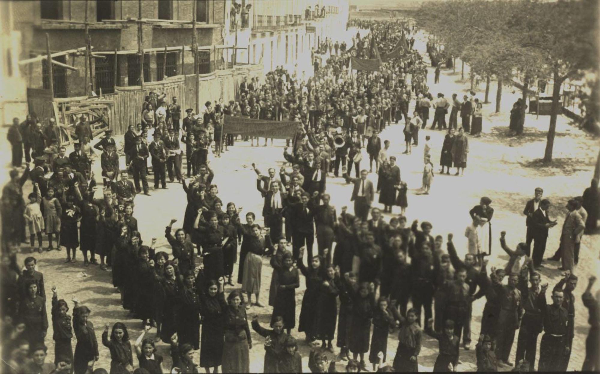 Manifestación Zafra 1936