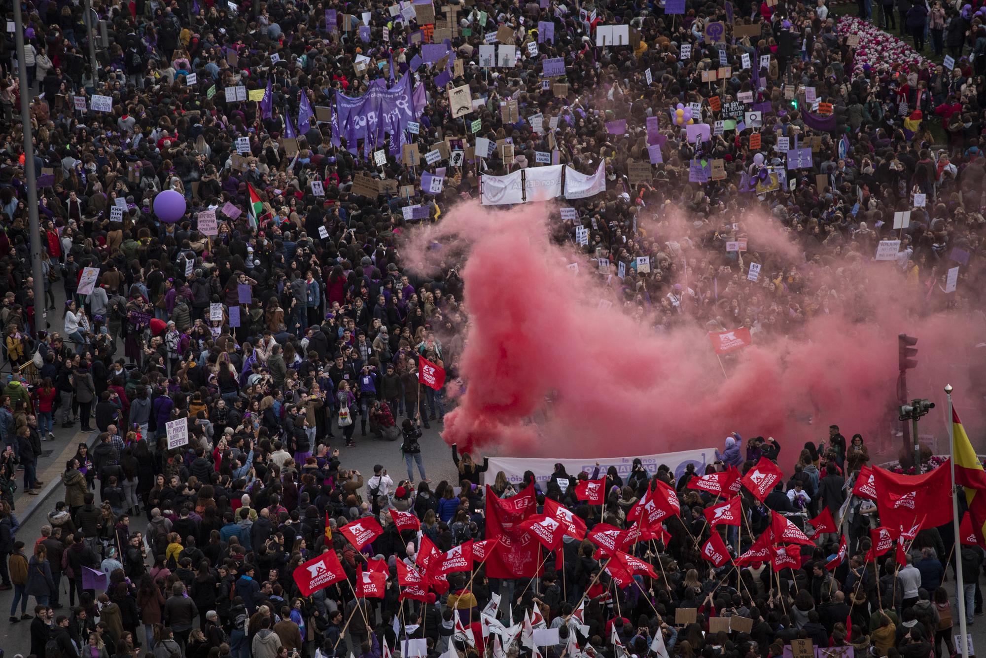 Manifestación del 8 de marzo en Madrid - 2