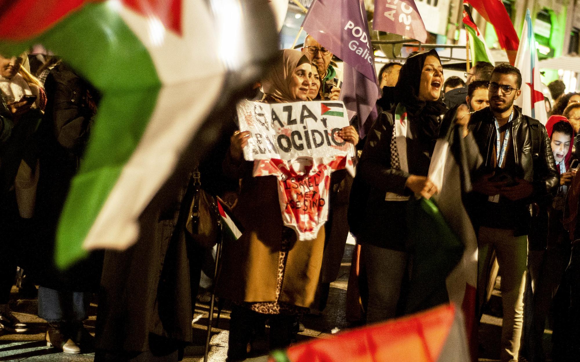 Manifestación palestina galiza 6 de novembro - 19