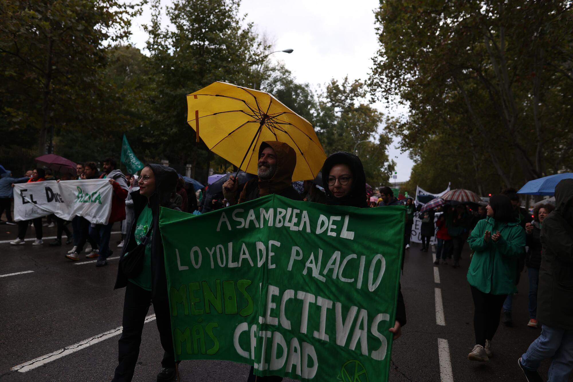 Manifestación del profesorado Huelga 29 Octubre - 2