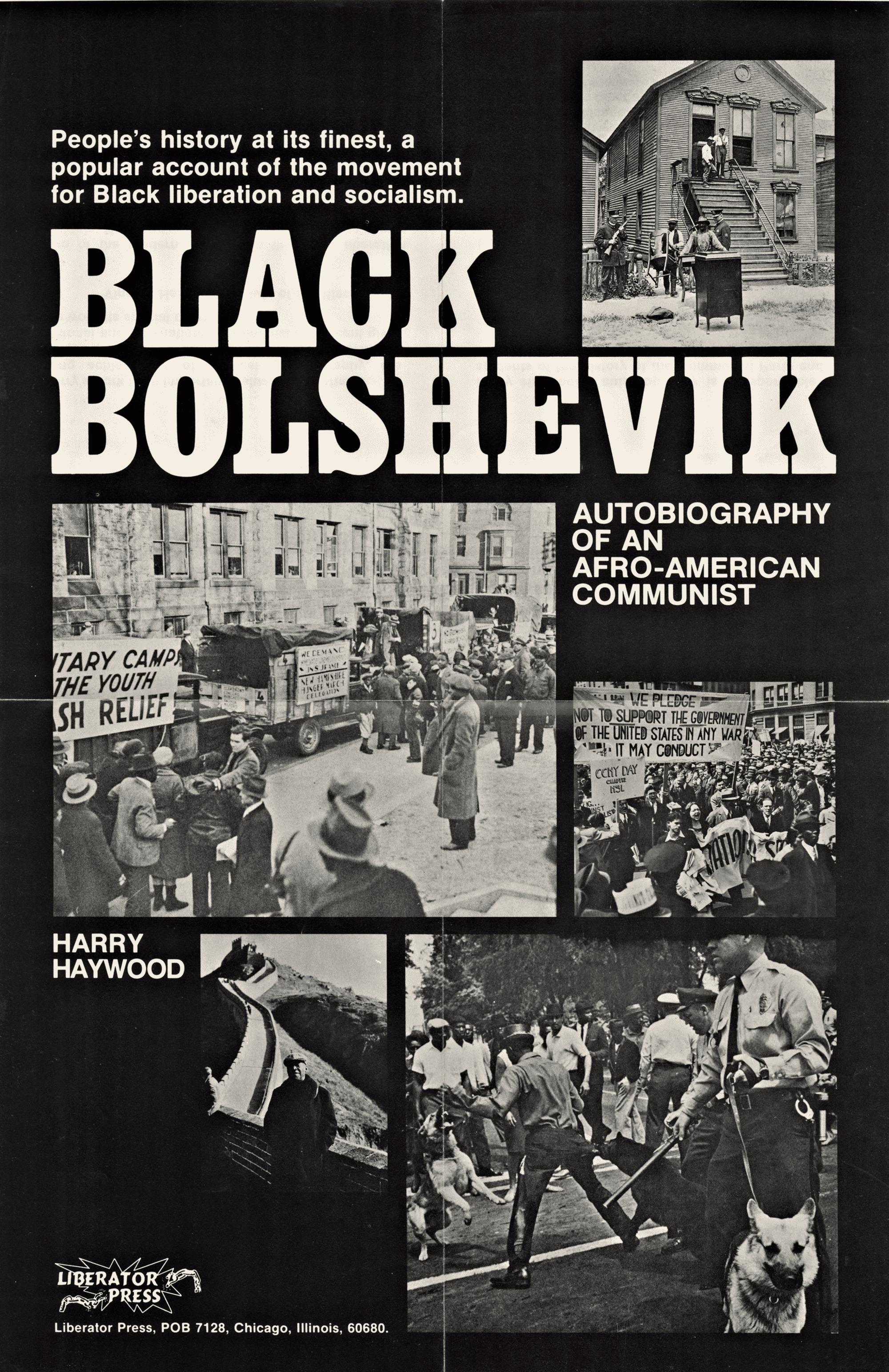 Portada de la primera edición de ‘Bolchevique negro’