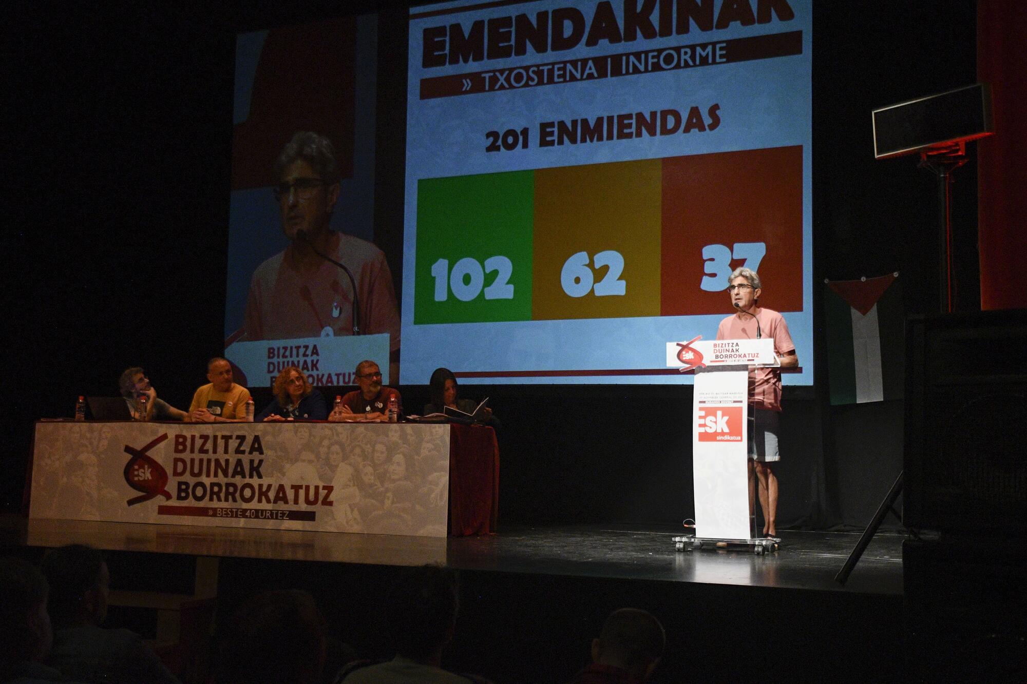 En miendas presentadas, en el VI Congreso de ESK