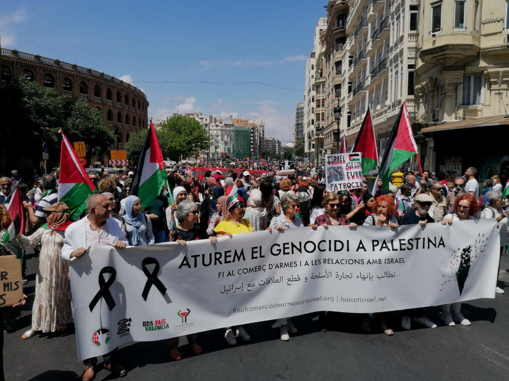 Valencia 18 mayo palestina Nakba