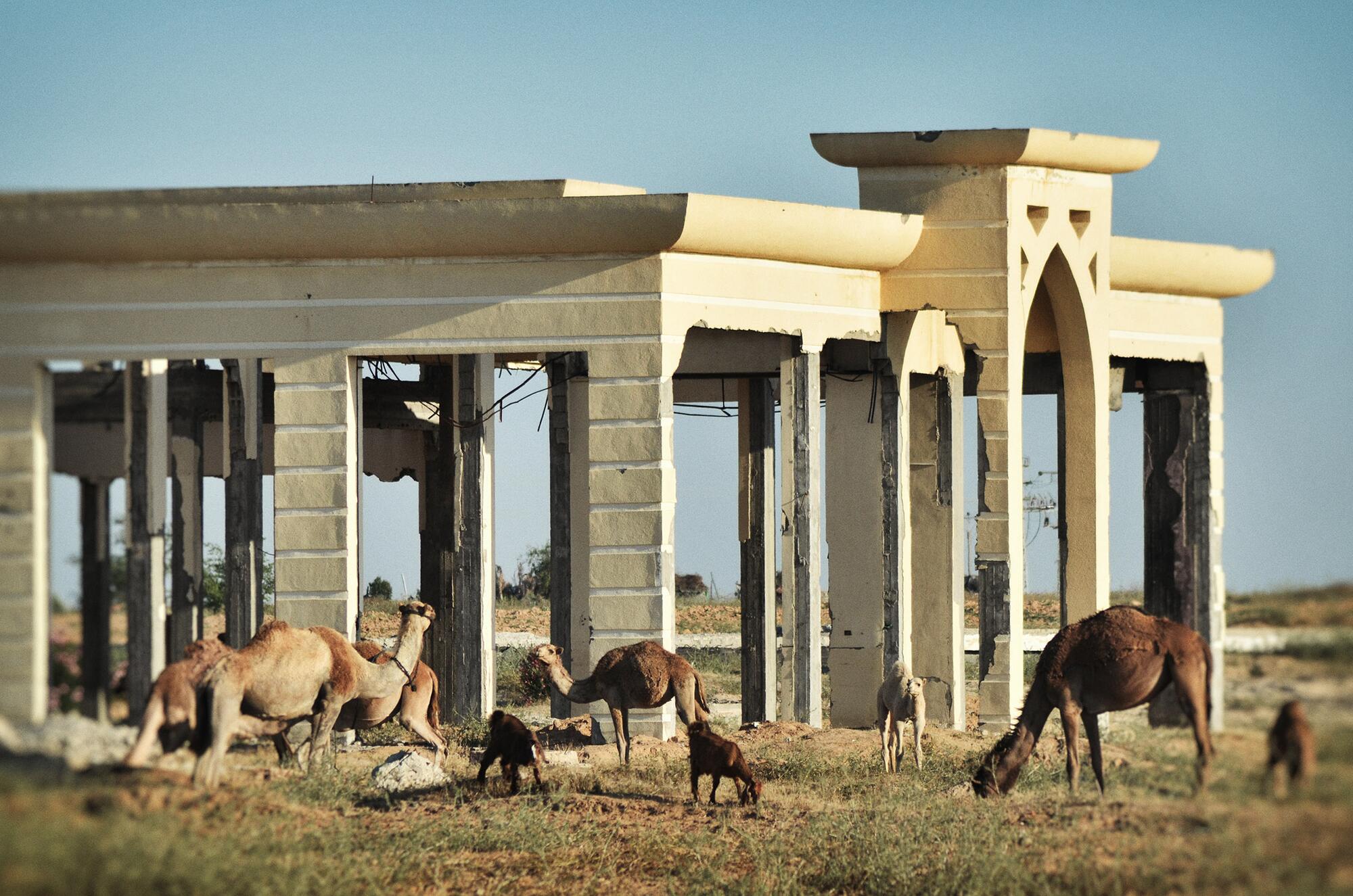 Aeropuerto bombardeado Rafah 