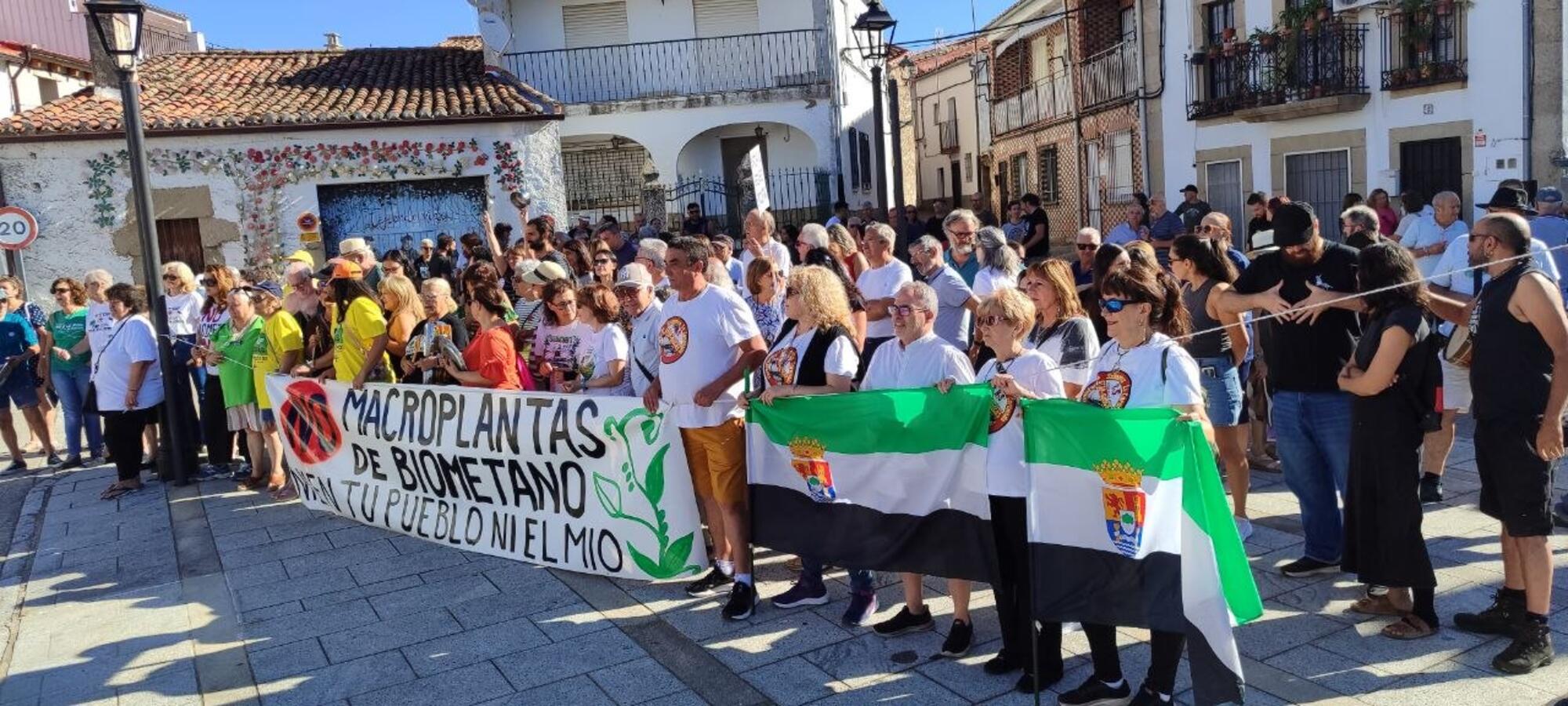 Biometano Extremadura concentración 2