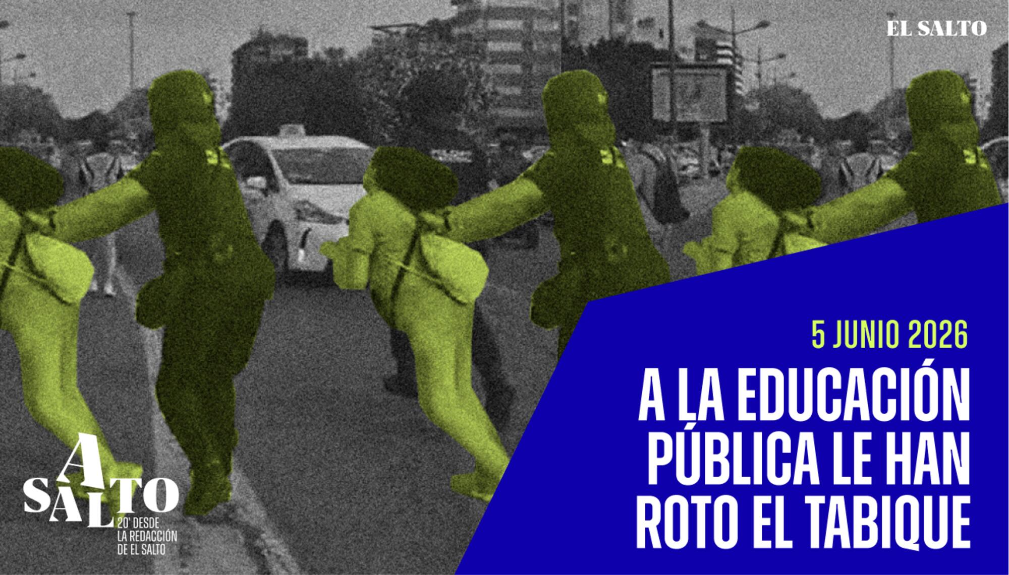Asalto educación tabique