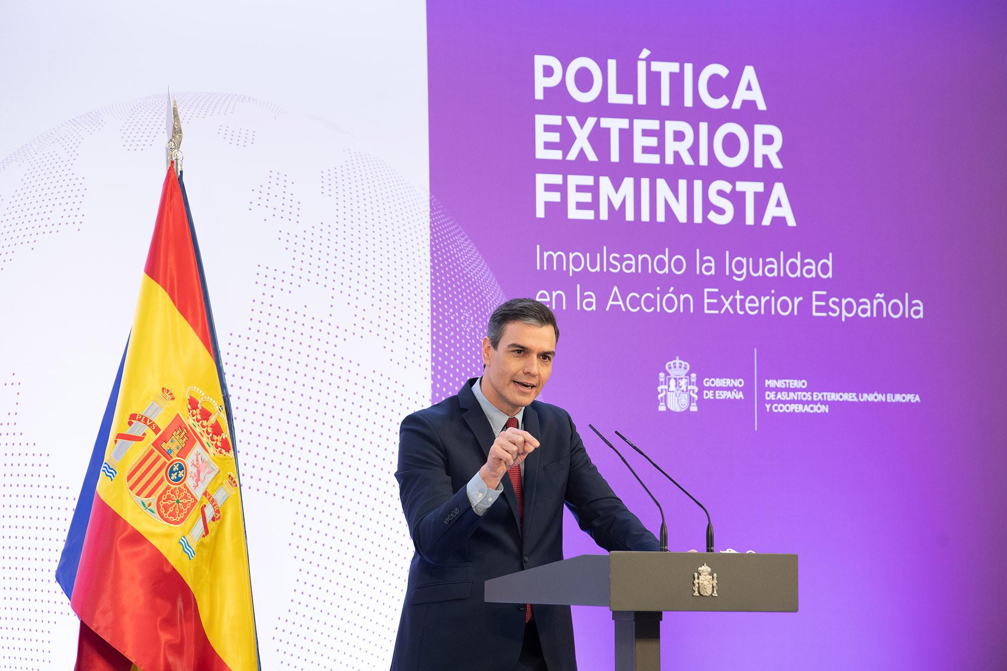 Pedro Sánchez feminismo