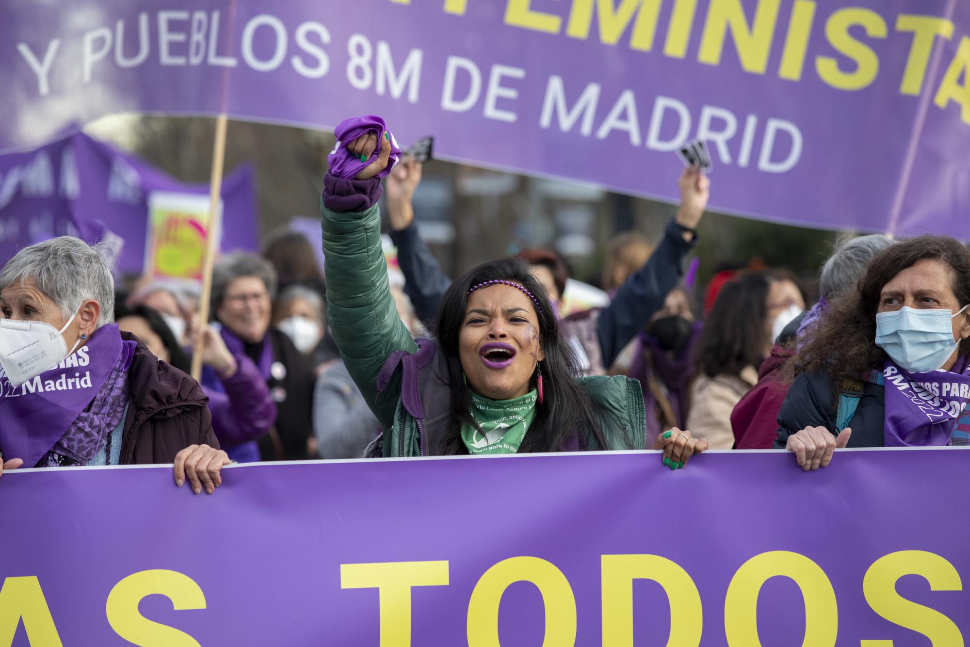 Madrid Manifestación 8M 2022