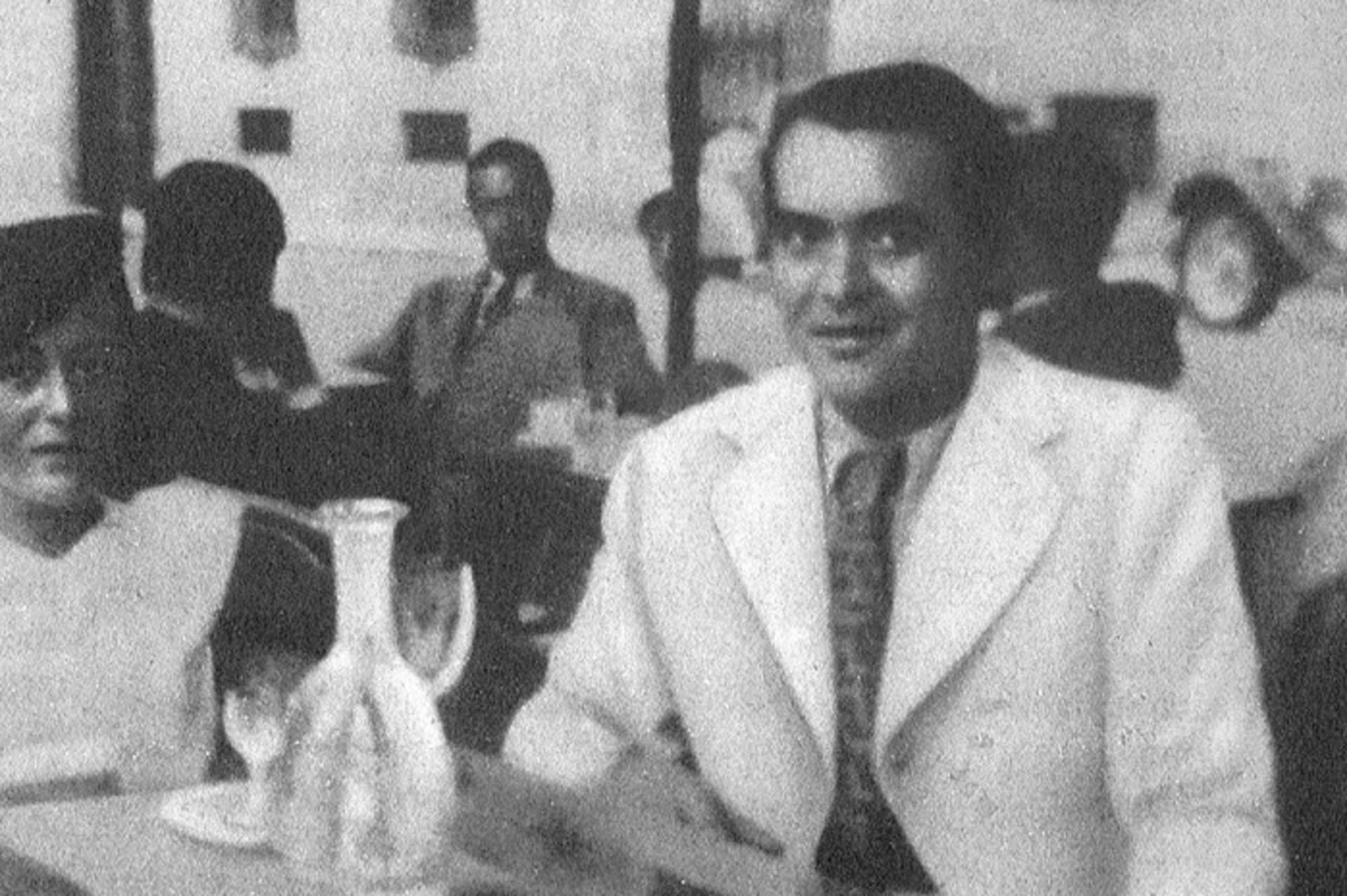Última foto Federico García Lorca