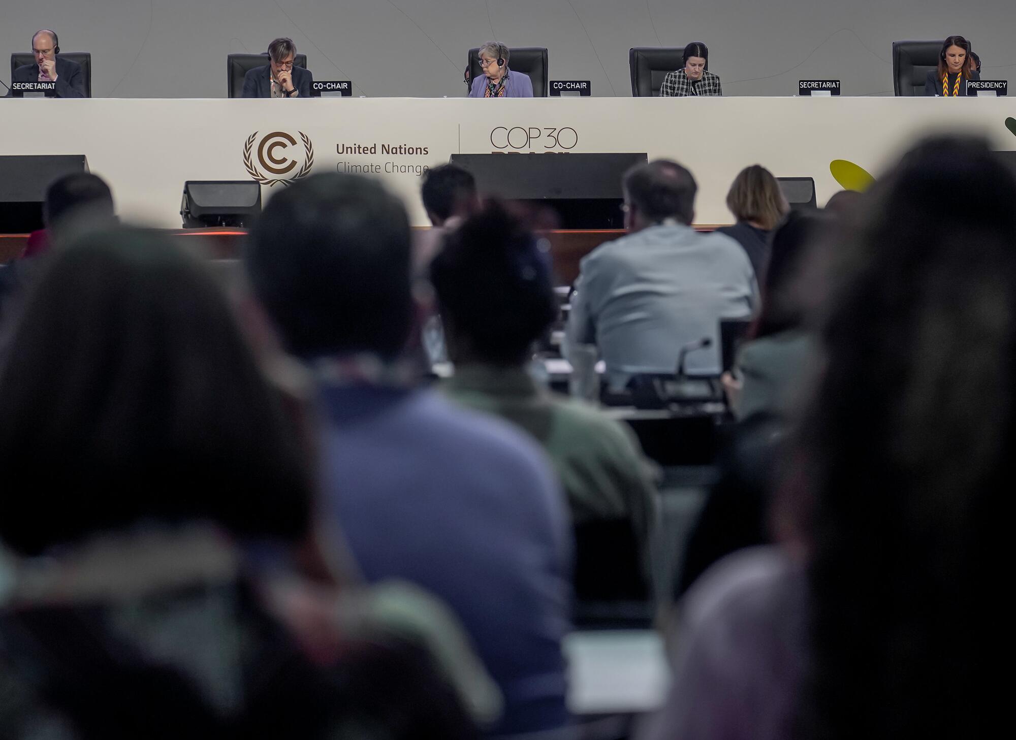 Plenario de la COP30