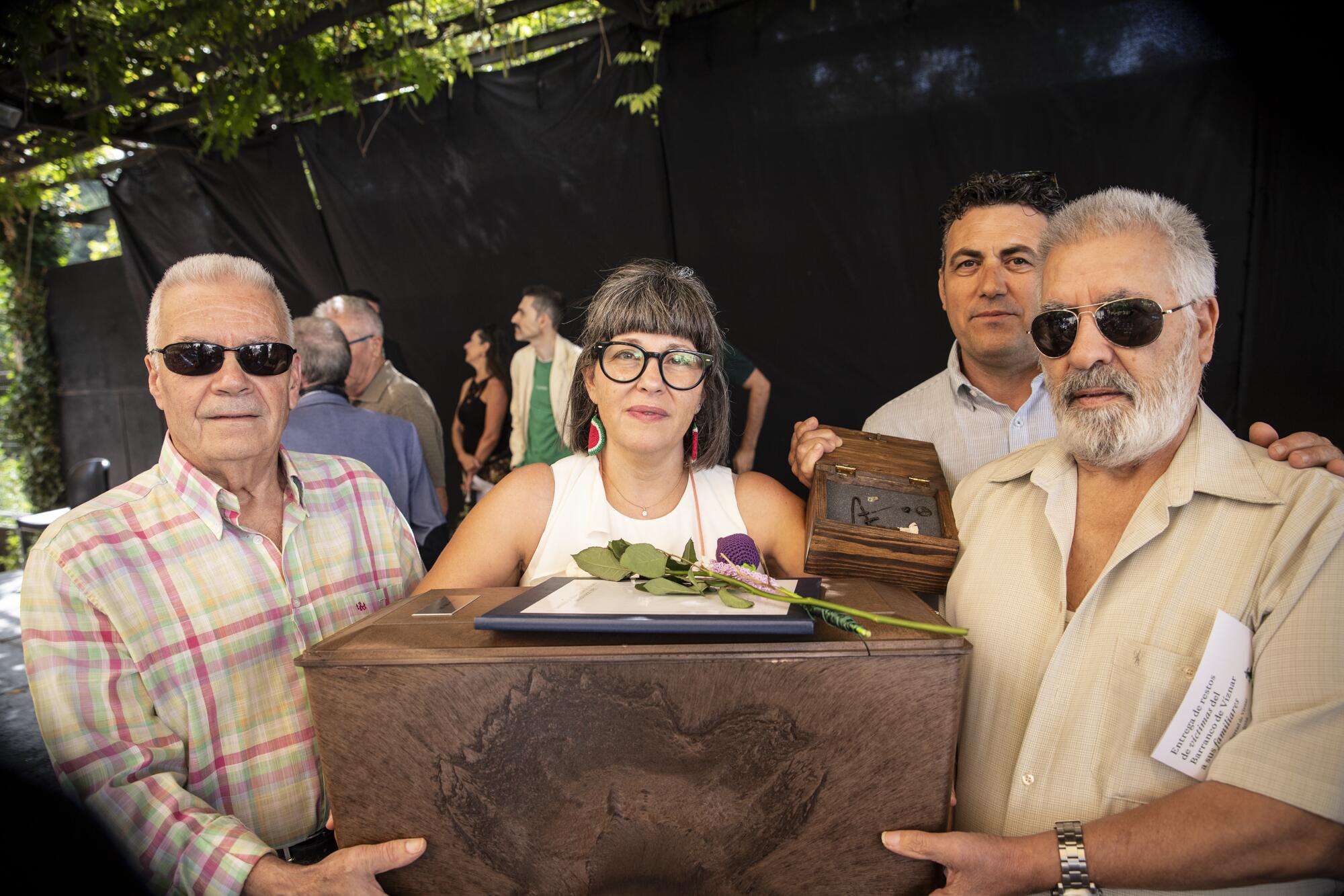 Entrega de restos de víctimas a sus familiares el 19 de septiembre de 2026 en Víznar - 17
