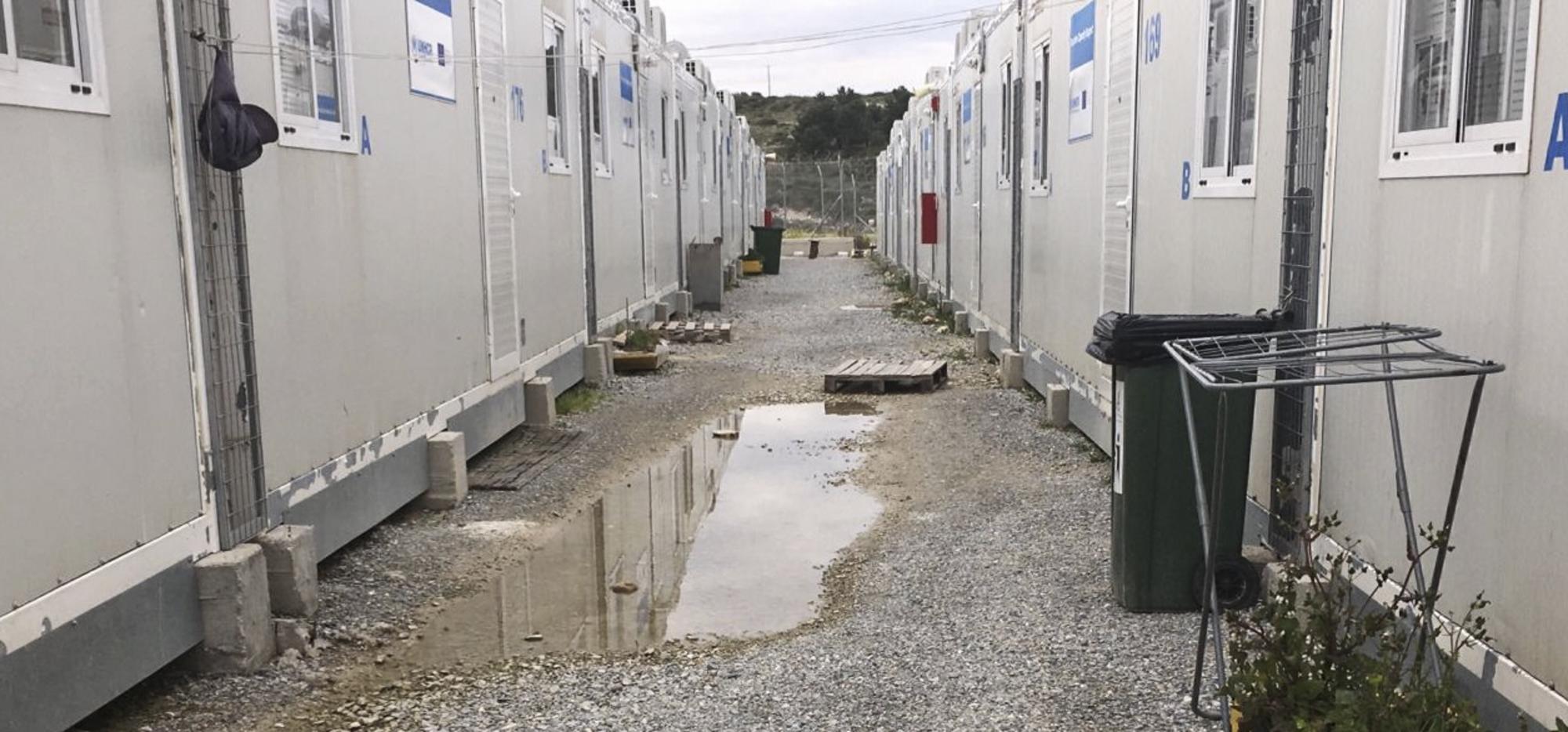 Campo de refugiados cerrado de Samos (Grecia), - 2