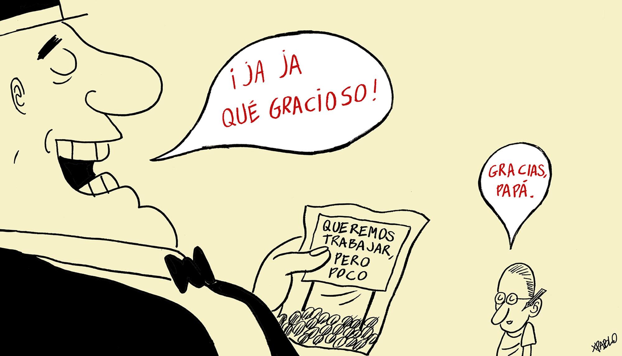 Viñeta de Pablo Ríos
