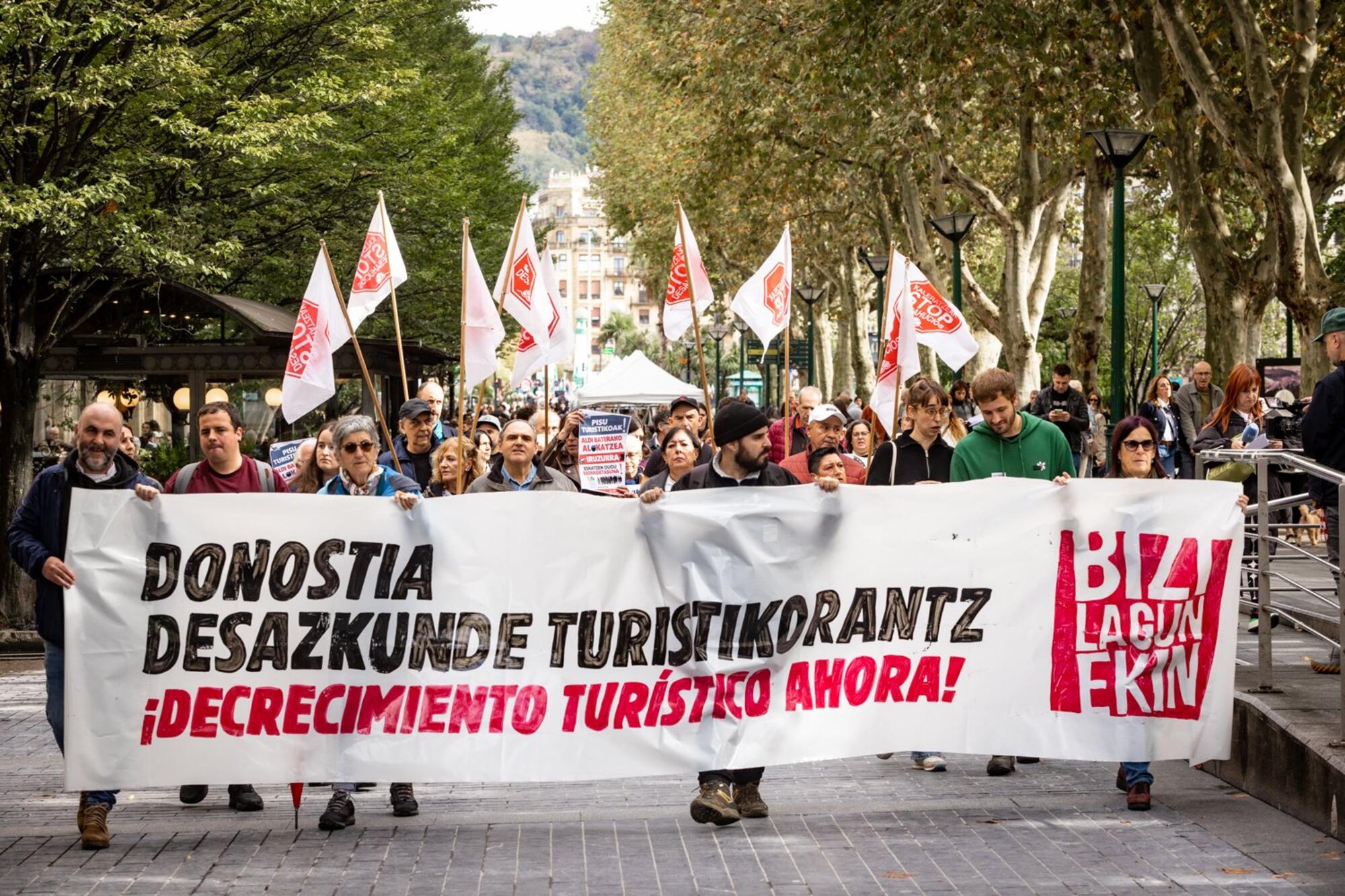 Mani turistificacion donostia