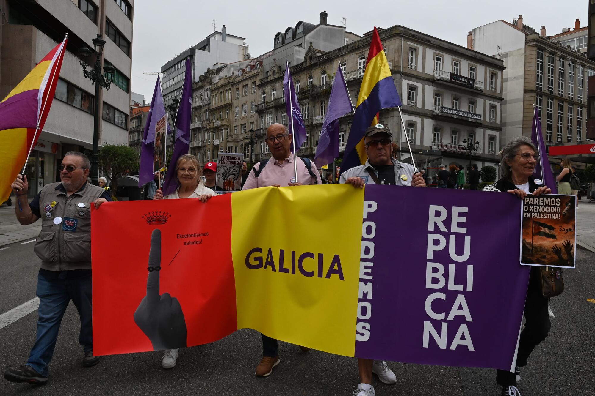 Manifestación Fuerzas Armadas - Vigo 30/05/2026 - 11