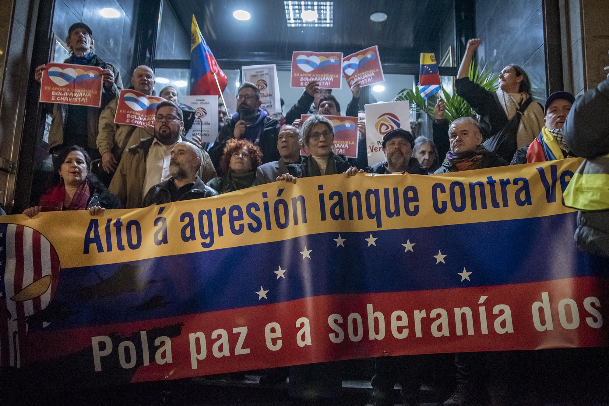 Manifestación por Venezuela Vigo 3/01/26 - 3