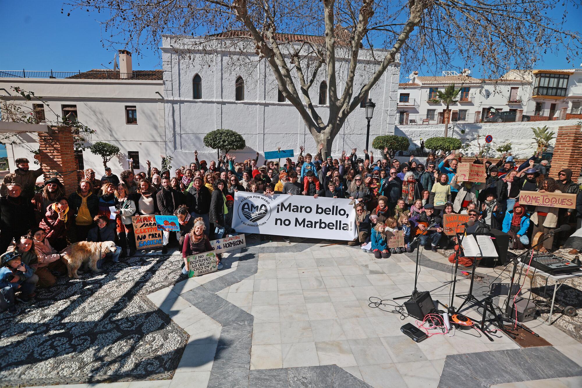 AMA Maro Manifestación