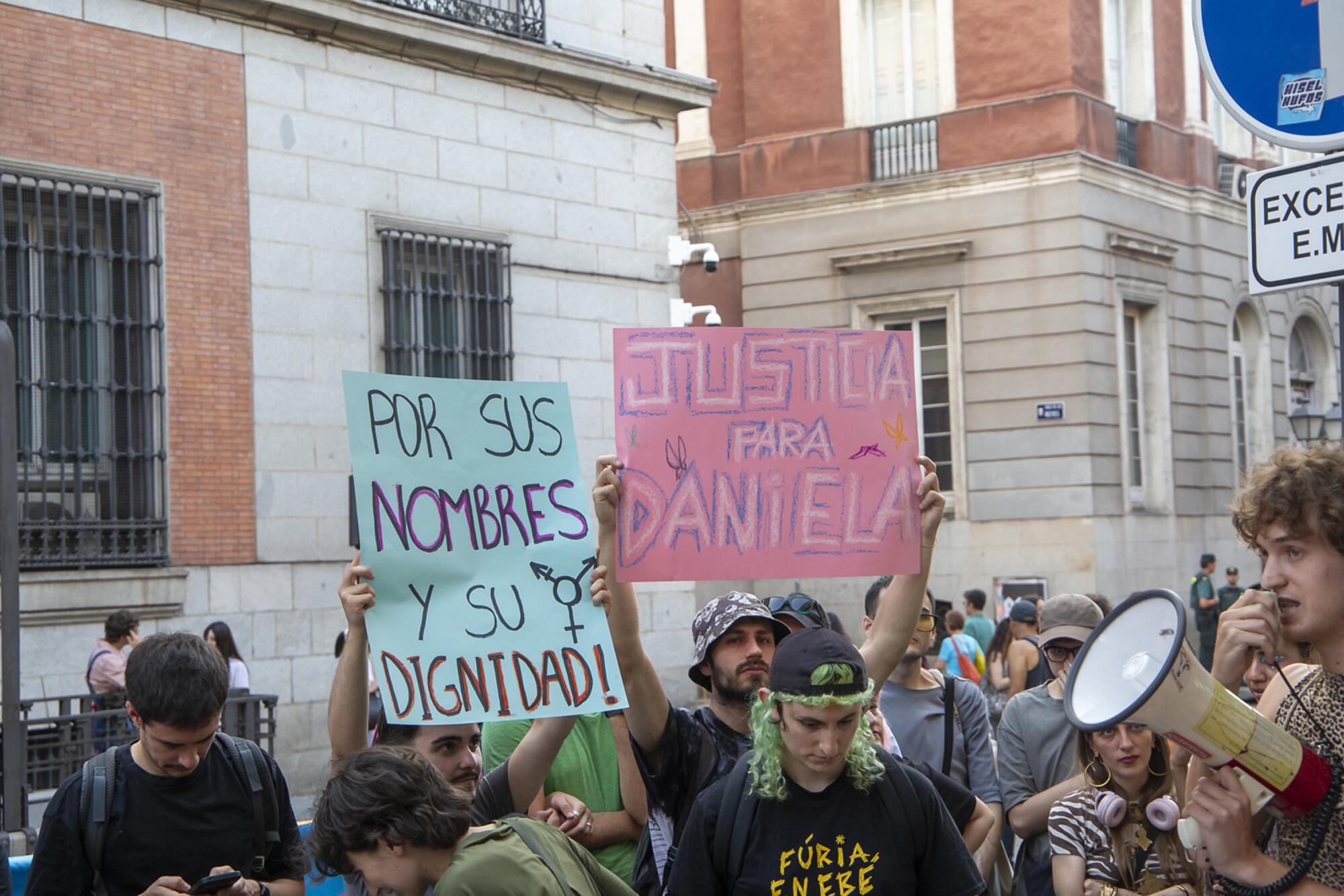Concentración Derechos Trans fallecidas Ministerio - 10