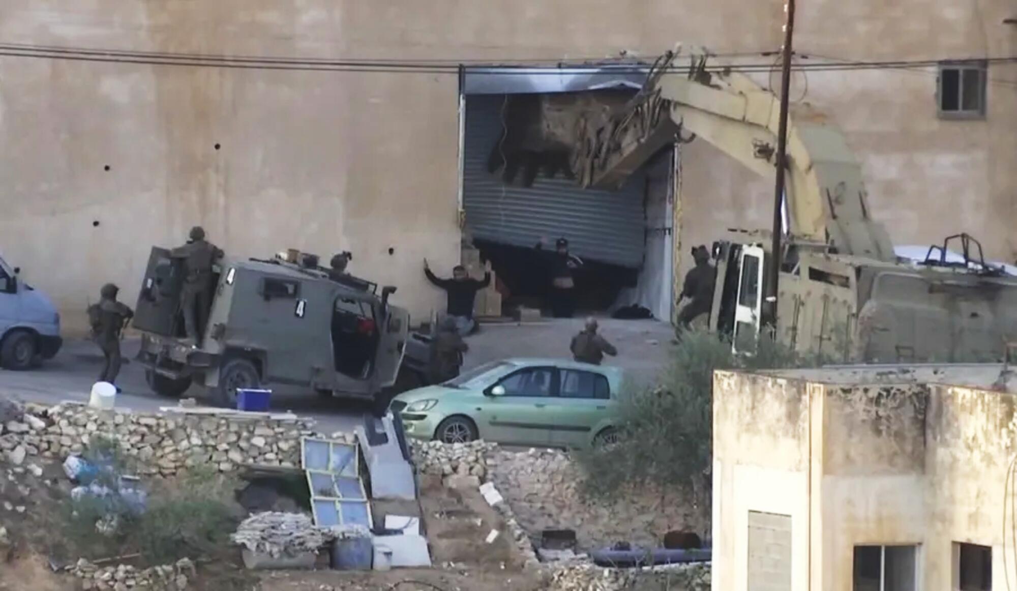 palestinos desarmados cisjordania