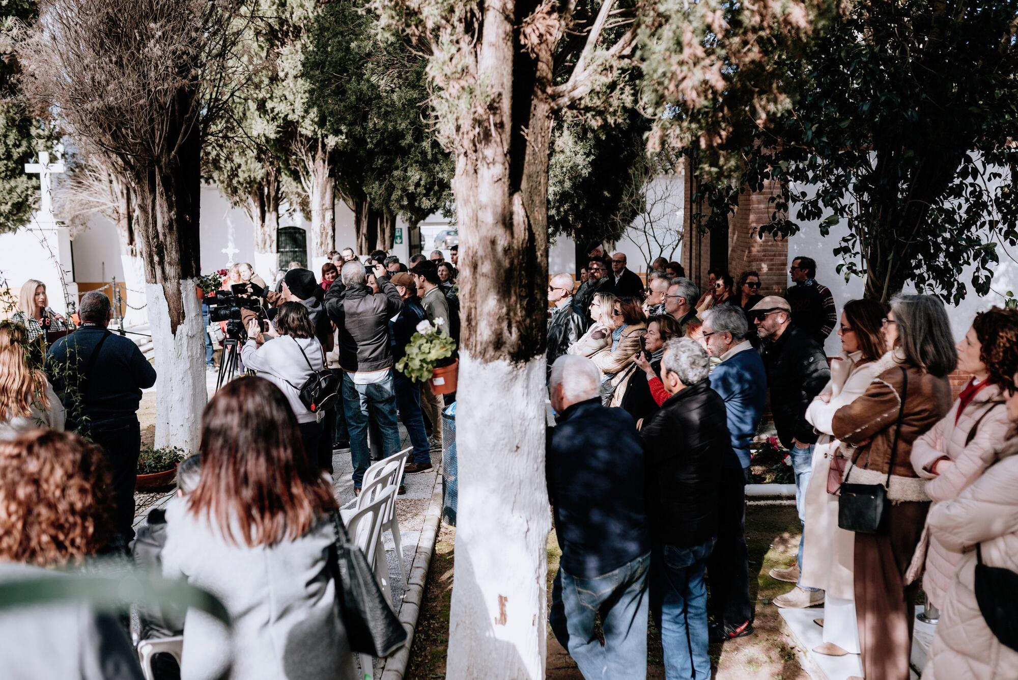 Homenaje a la victimas del franquismo en Villamartín- 1
