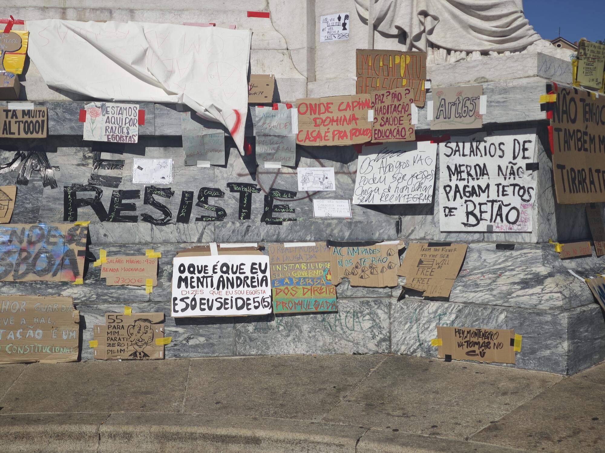 Acampada Lisboa
