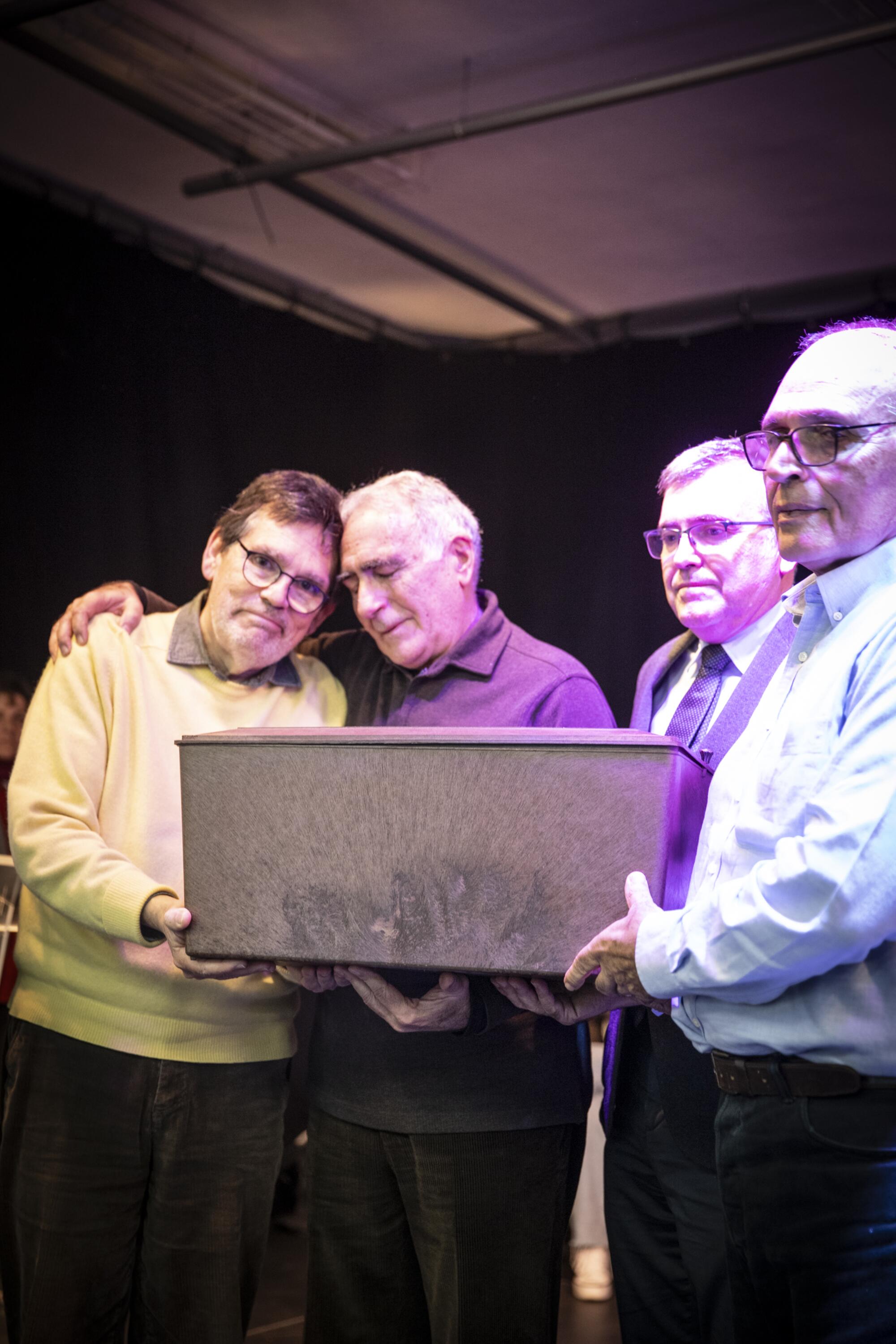 Entrega restos de Carmen Rodríguez Parra, José Raya Hurtado, Francisco Soriano López y José García Esteban en Víznar, Granada - 14