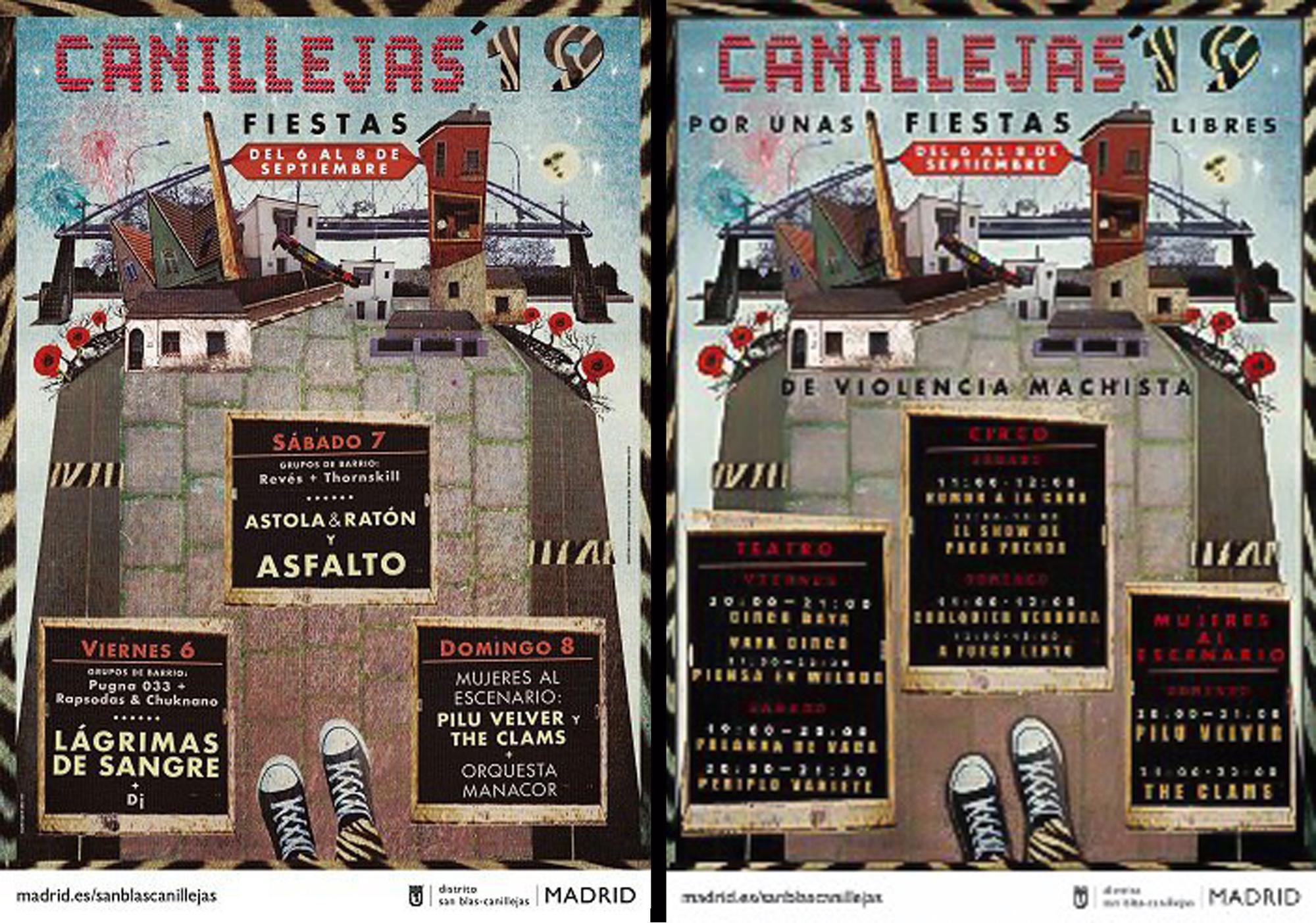 Cartel Fiestas Canillejas