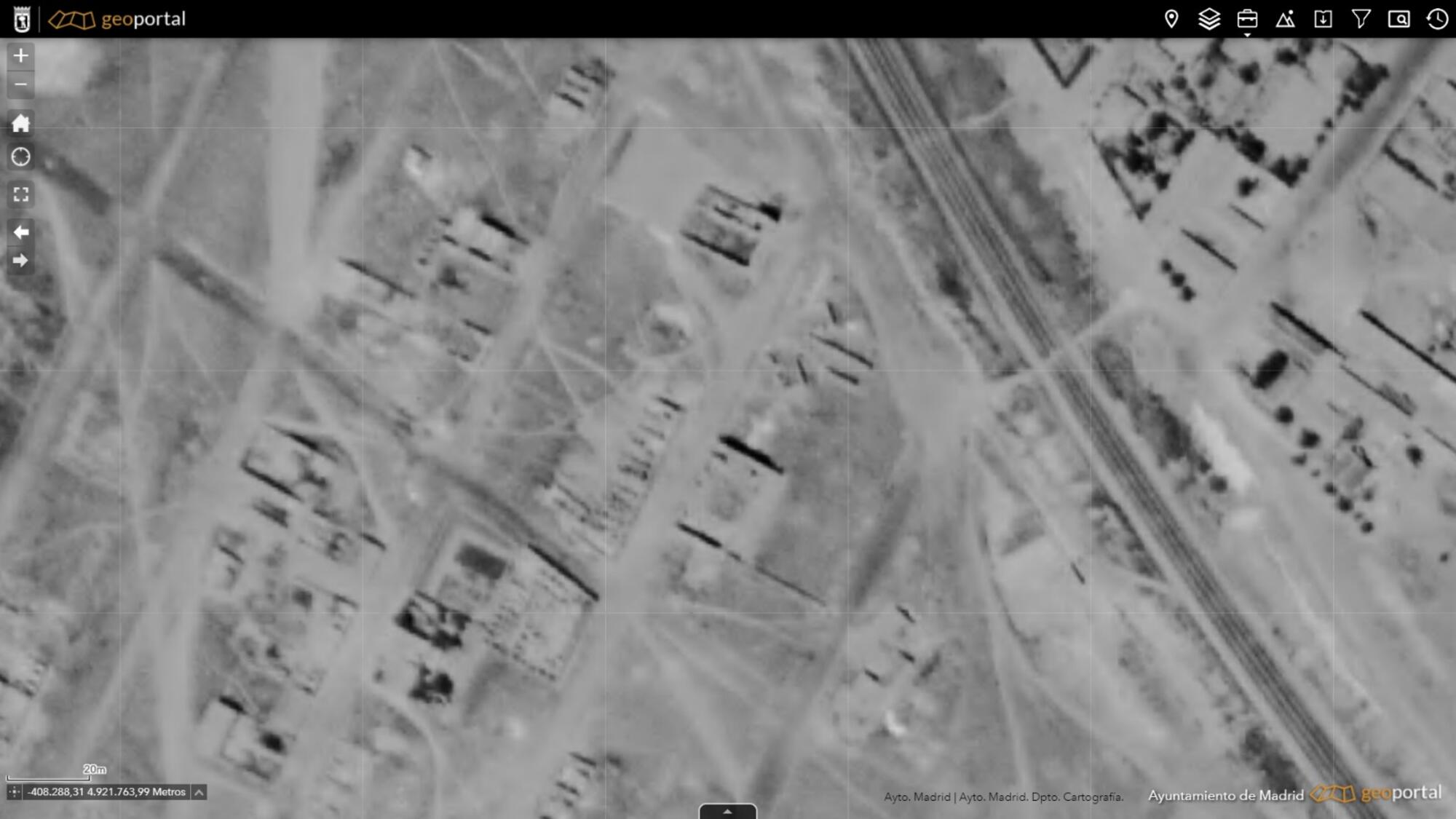 Entrevías bombardeo