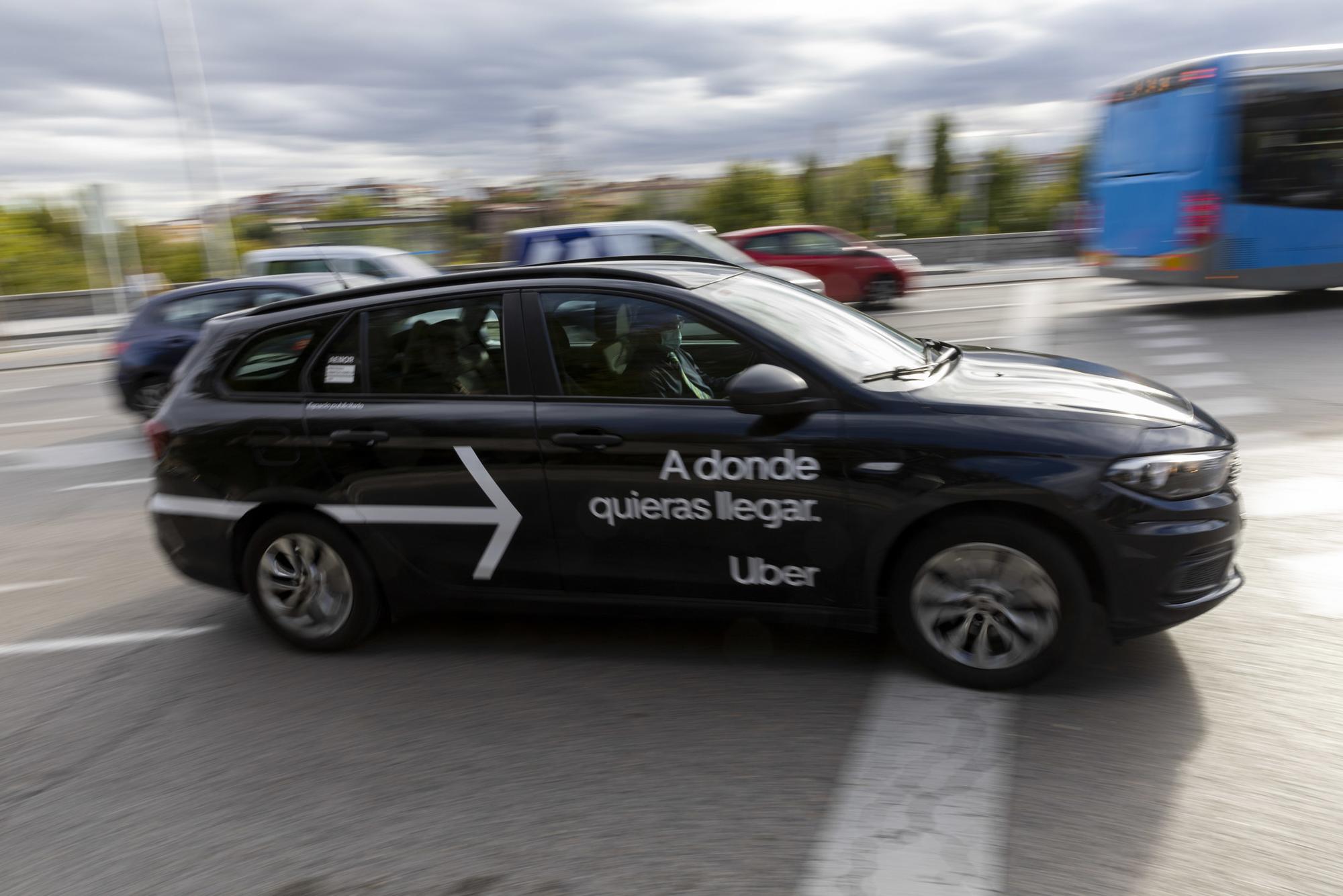 Coche de Uber 