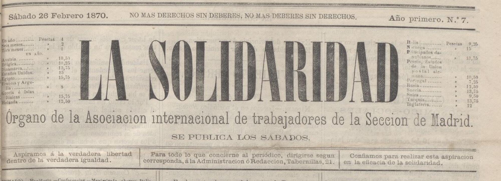 La Solidaridad