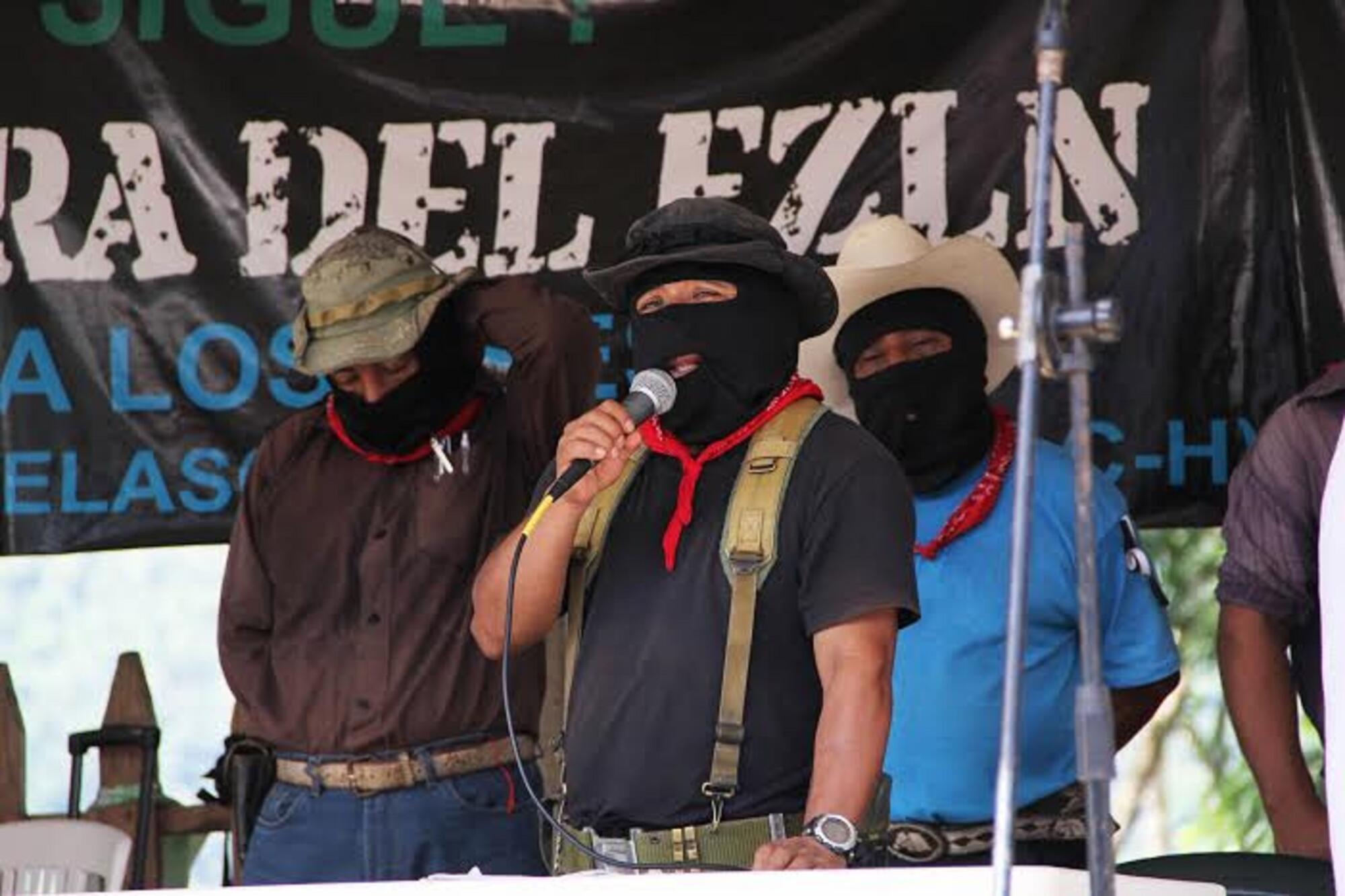 Comandante tacho del EZLN