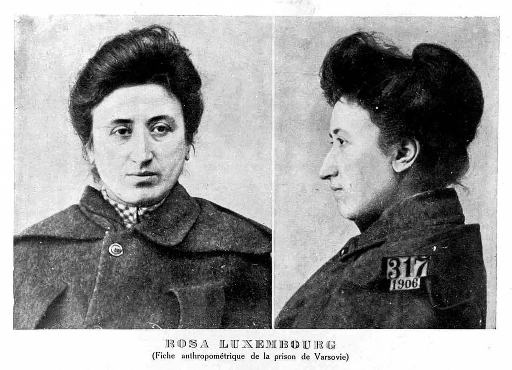 Rosa Luxemburgo Centenario Ficha Policial
