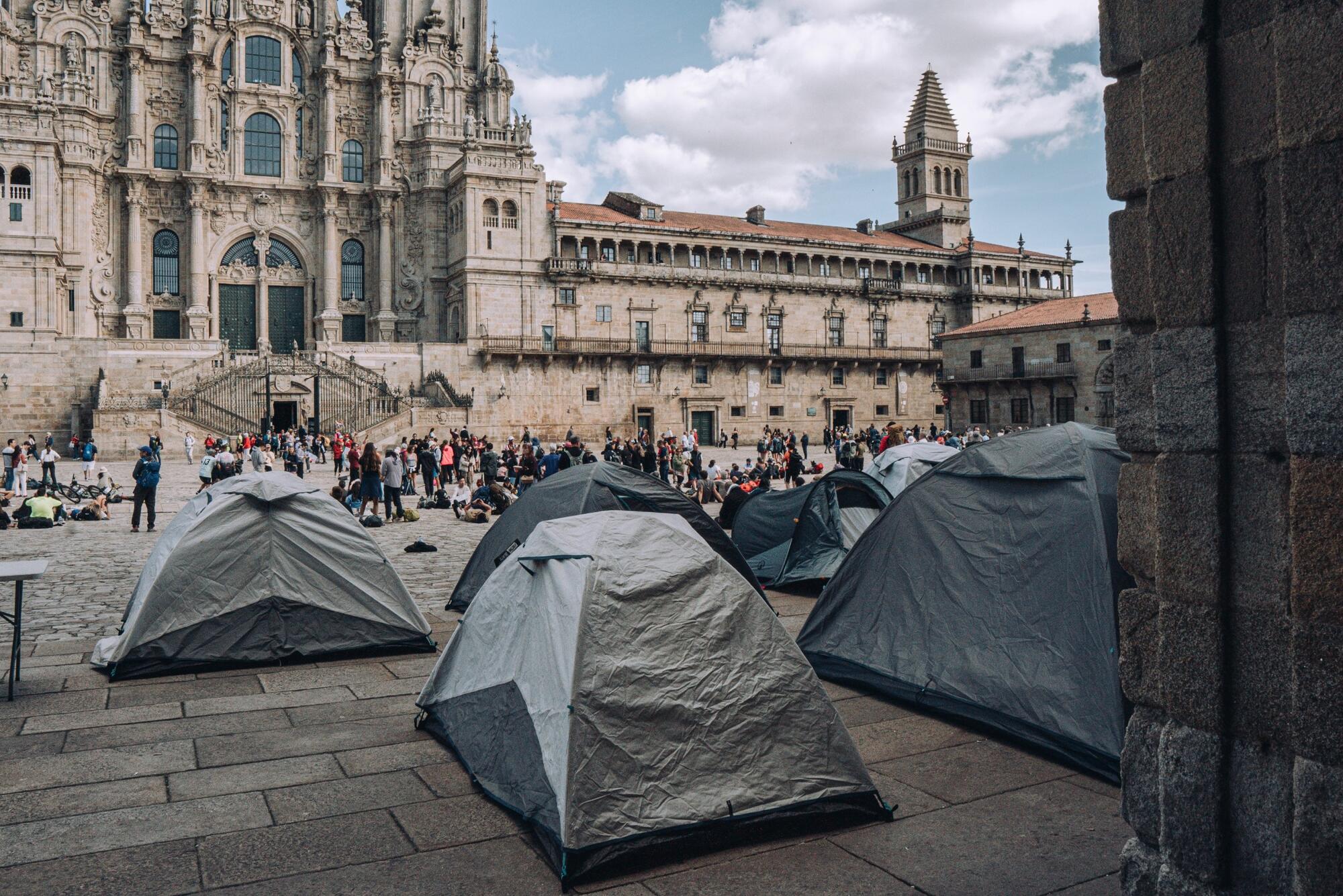 Acampada Santiago de Compostela Obradoiro 01/10/2026 - 1