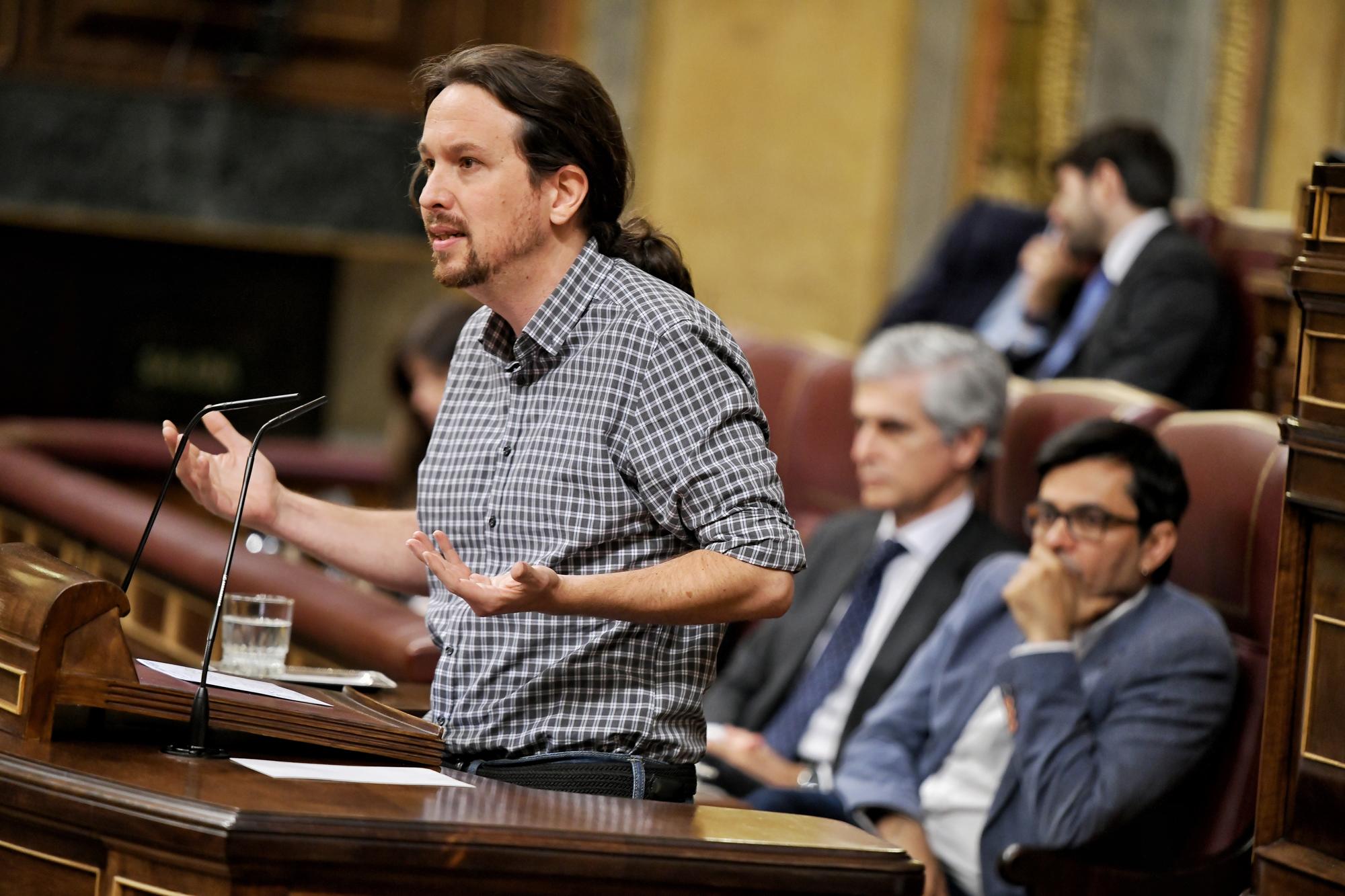 Pablo Iglesias investidura julio 2019