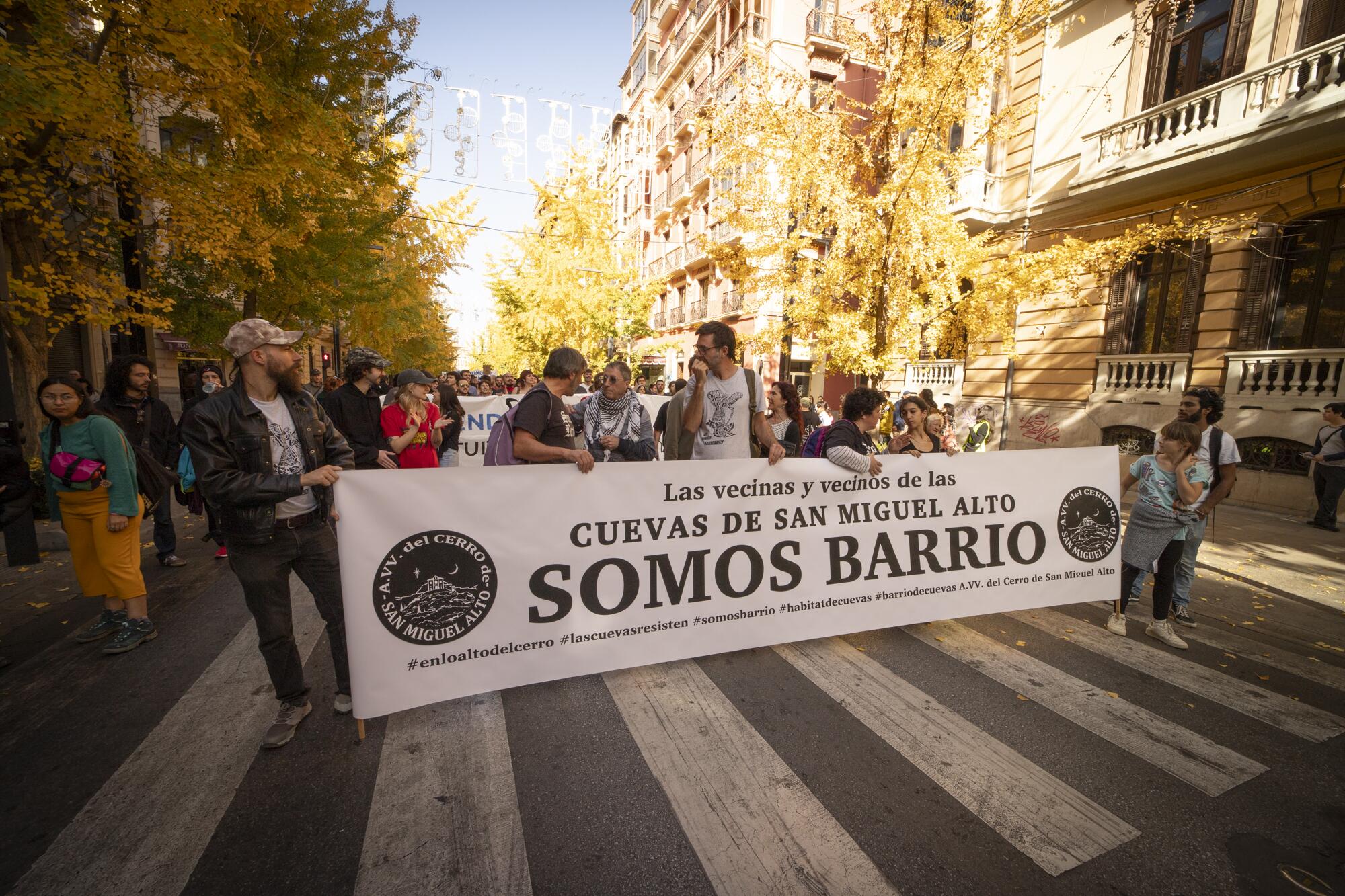 Manifestación contra el negocio especulativo de la vivienda - 13