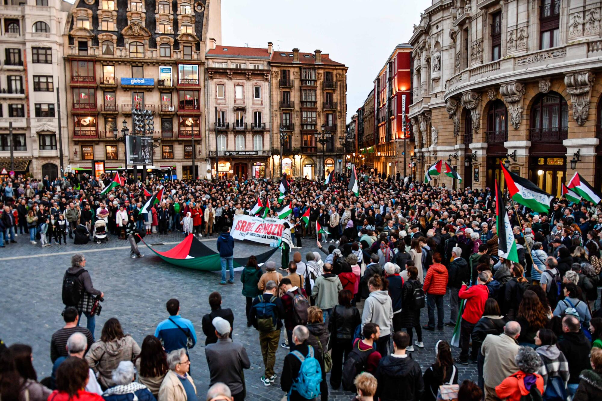 Movilización de Palestinarekin Elkartasuna en Bilbao - 9